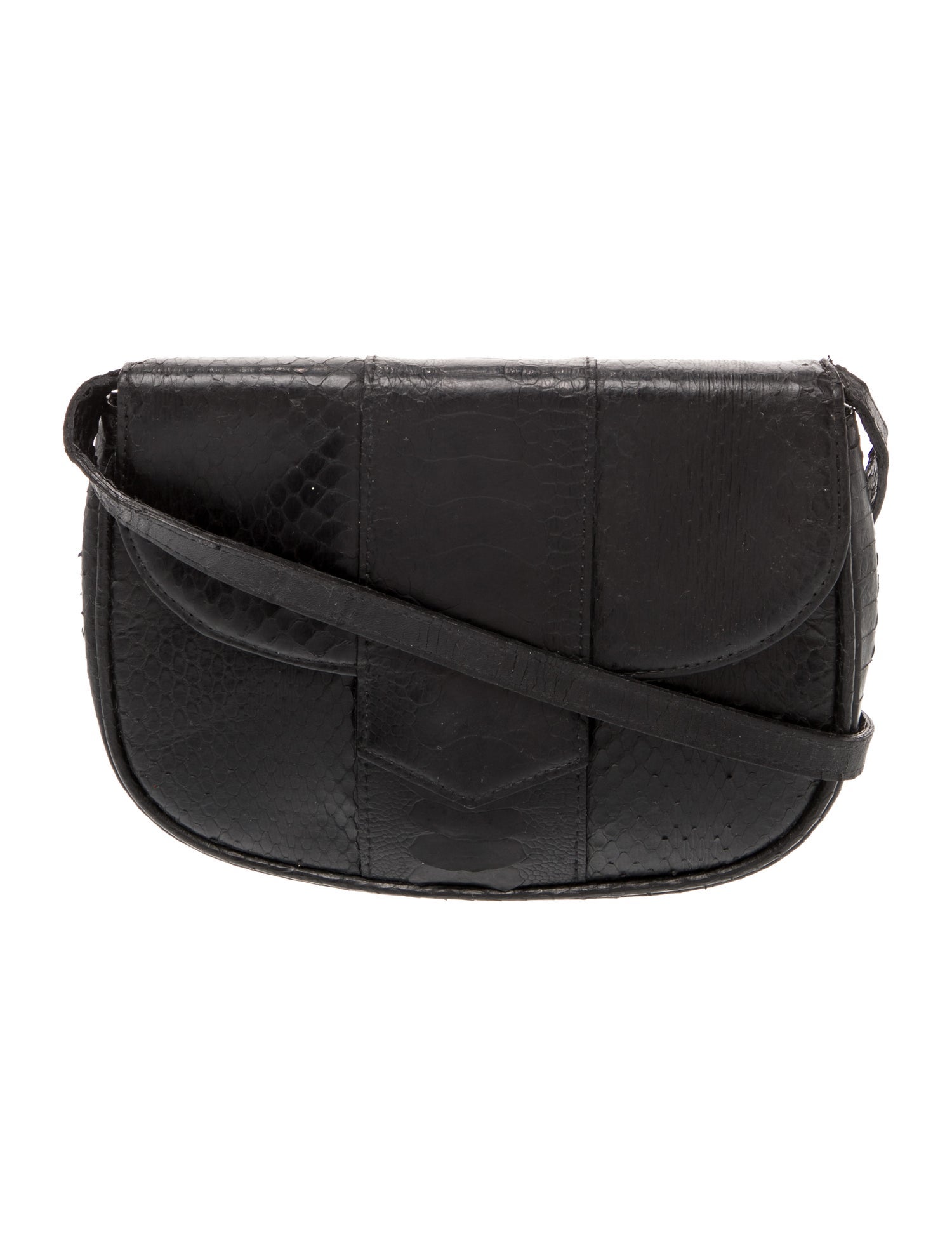 Yves Saint Laurent Snakeskin Crossbody Bag Vintage