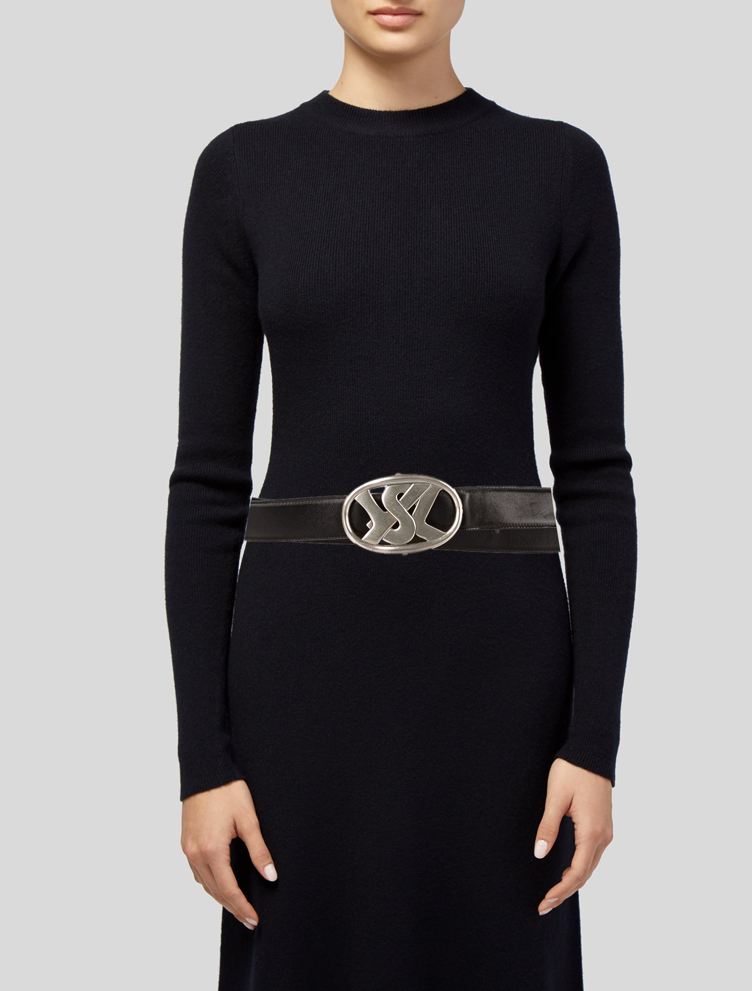 Yves Saint Laurent Leather Belt