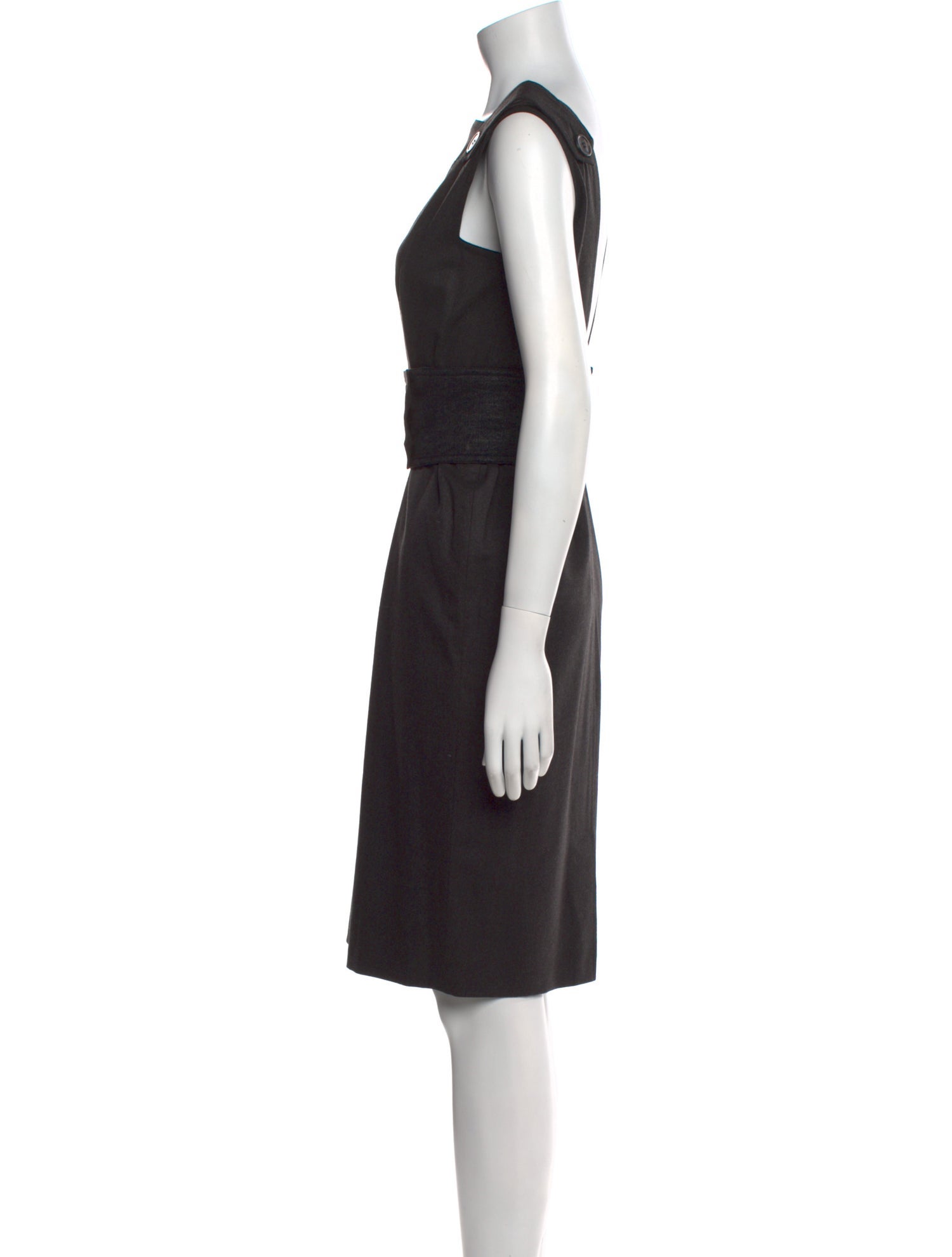 Yves Saint Laurent Rive Gauche Vintage Knee-Length Dress