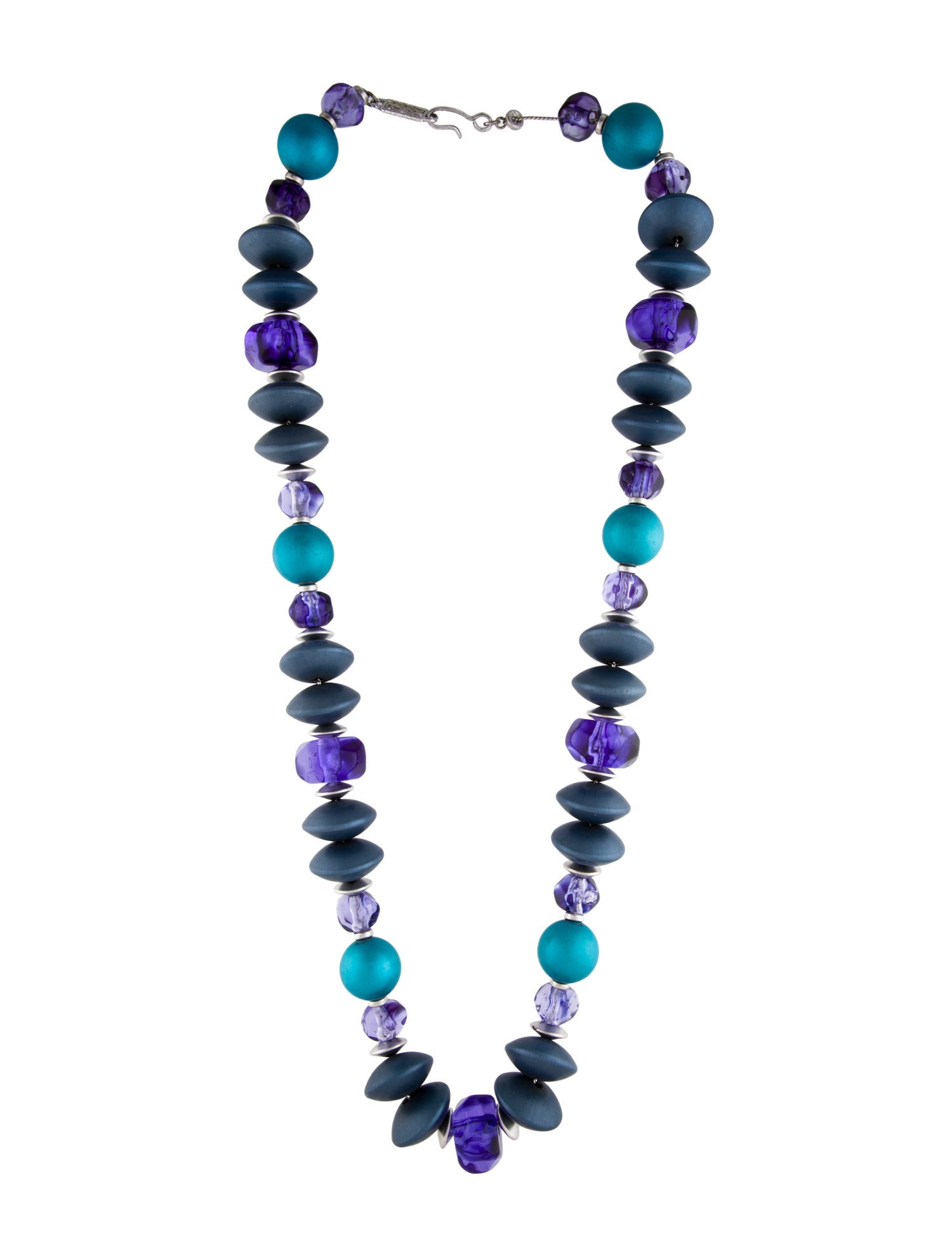 Yves Saint Laurent Glass & Bead Strand Necklace