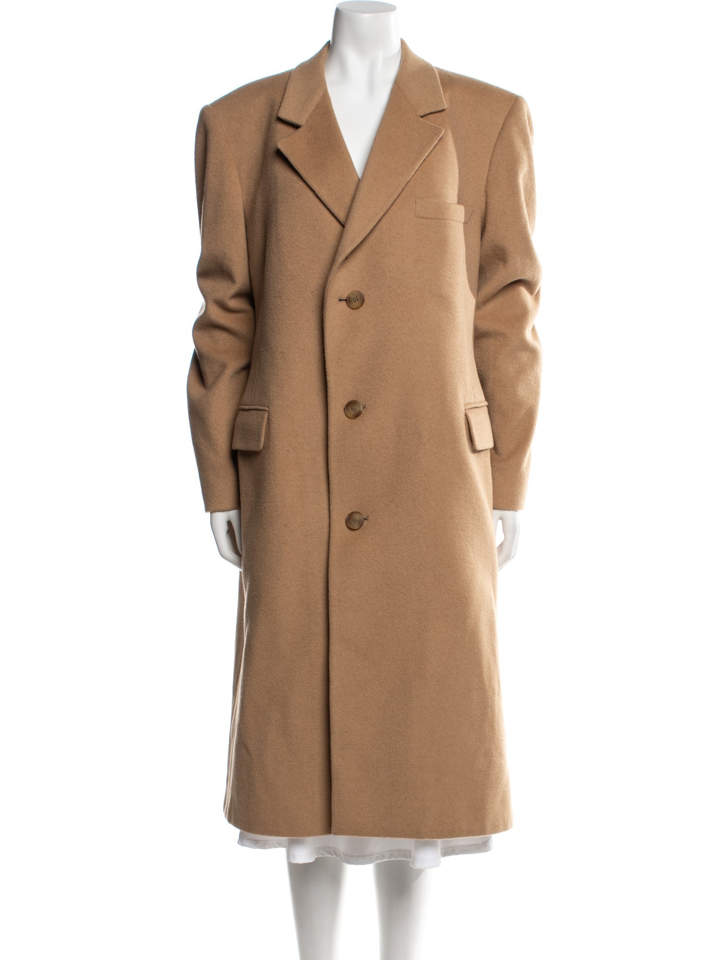 Yves Saint Laurent Wool Trench Coat