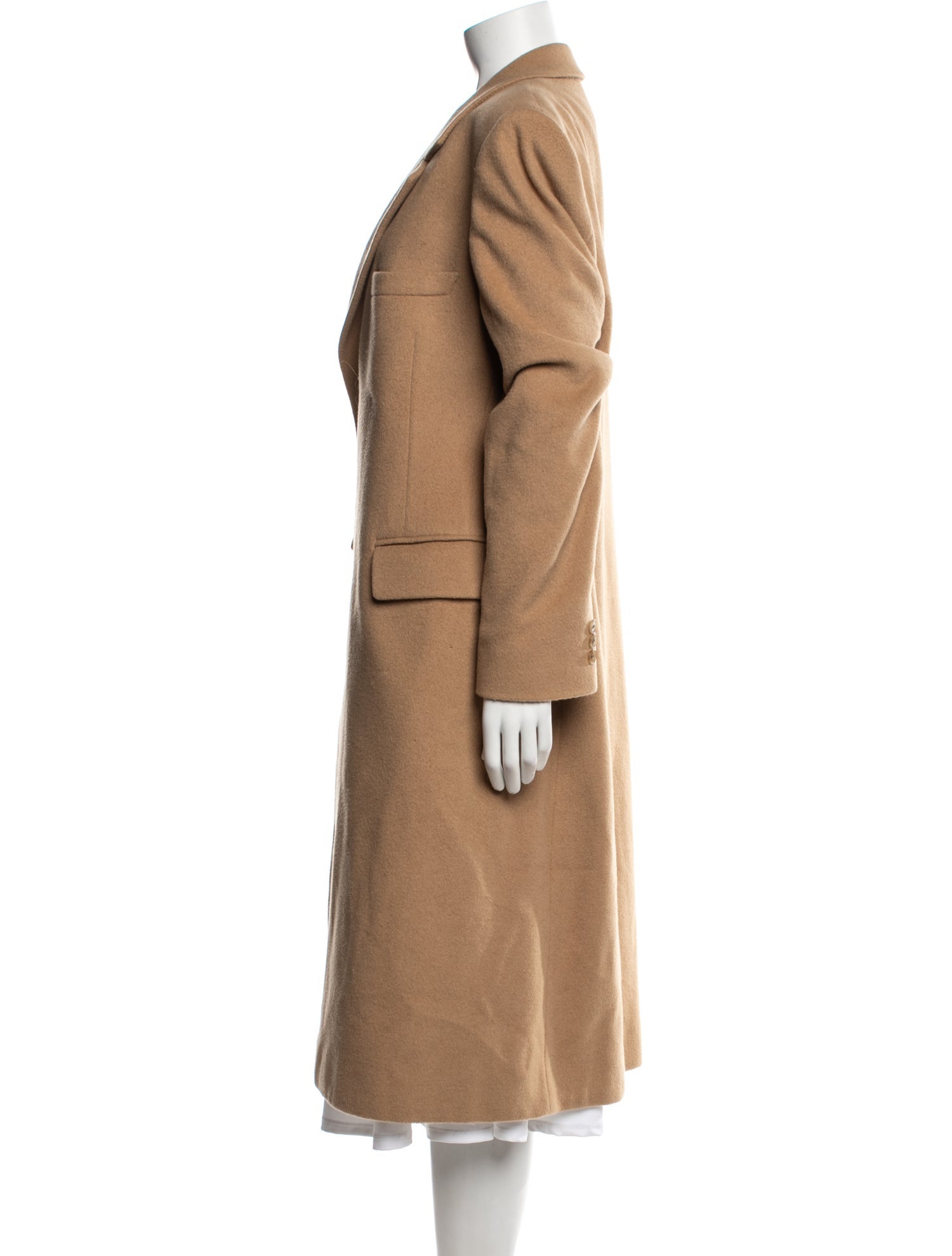 Yves Saint Laurent Wool Trench Coat