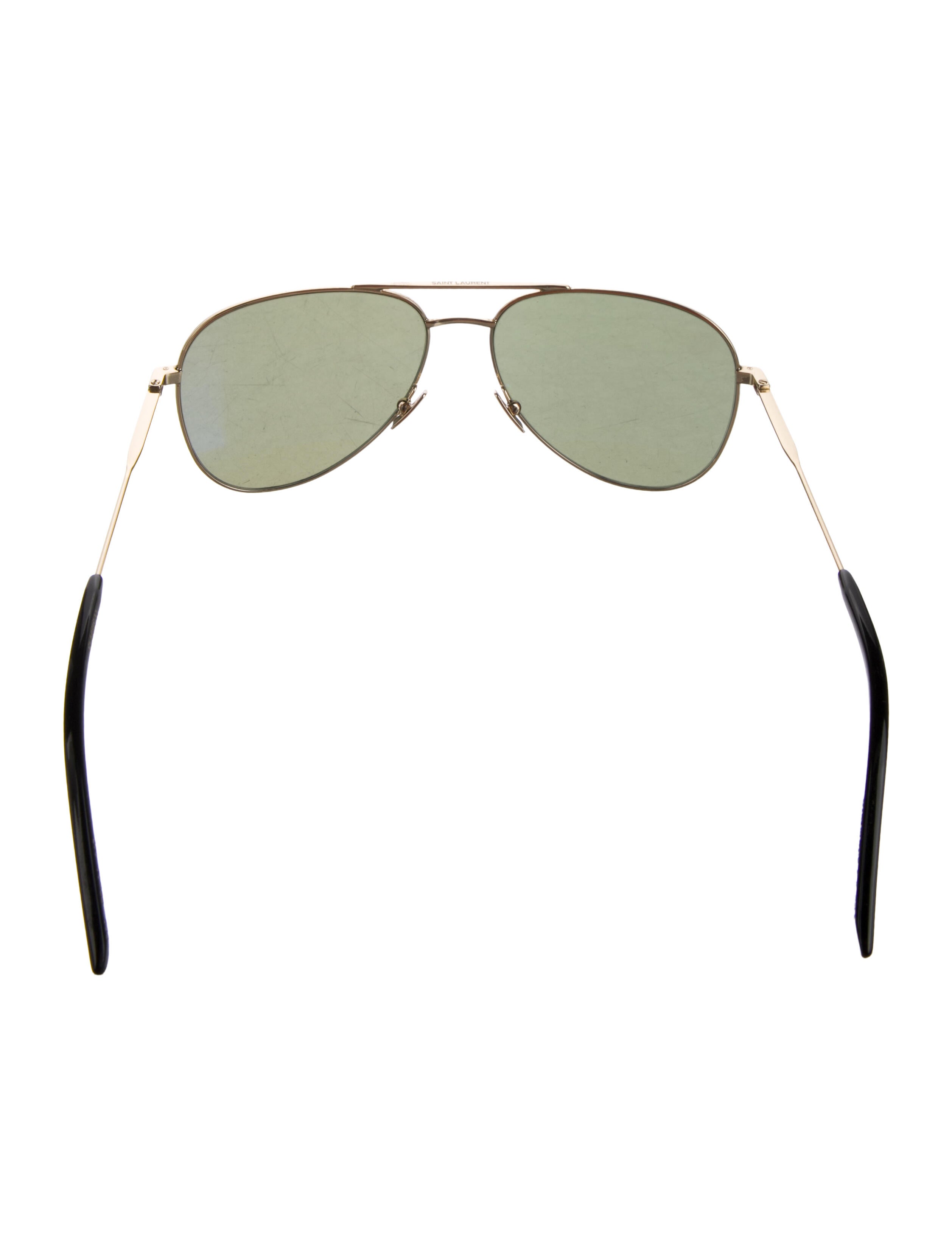 Yves Saint Laurent Aviator Tinted Sunglasses