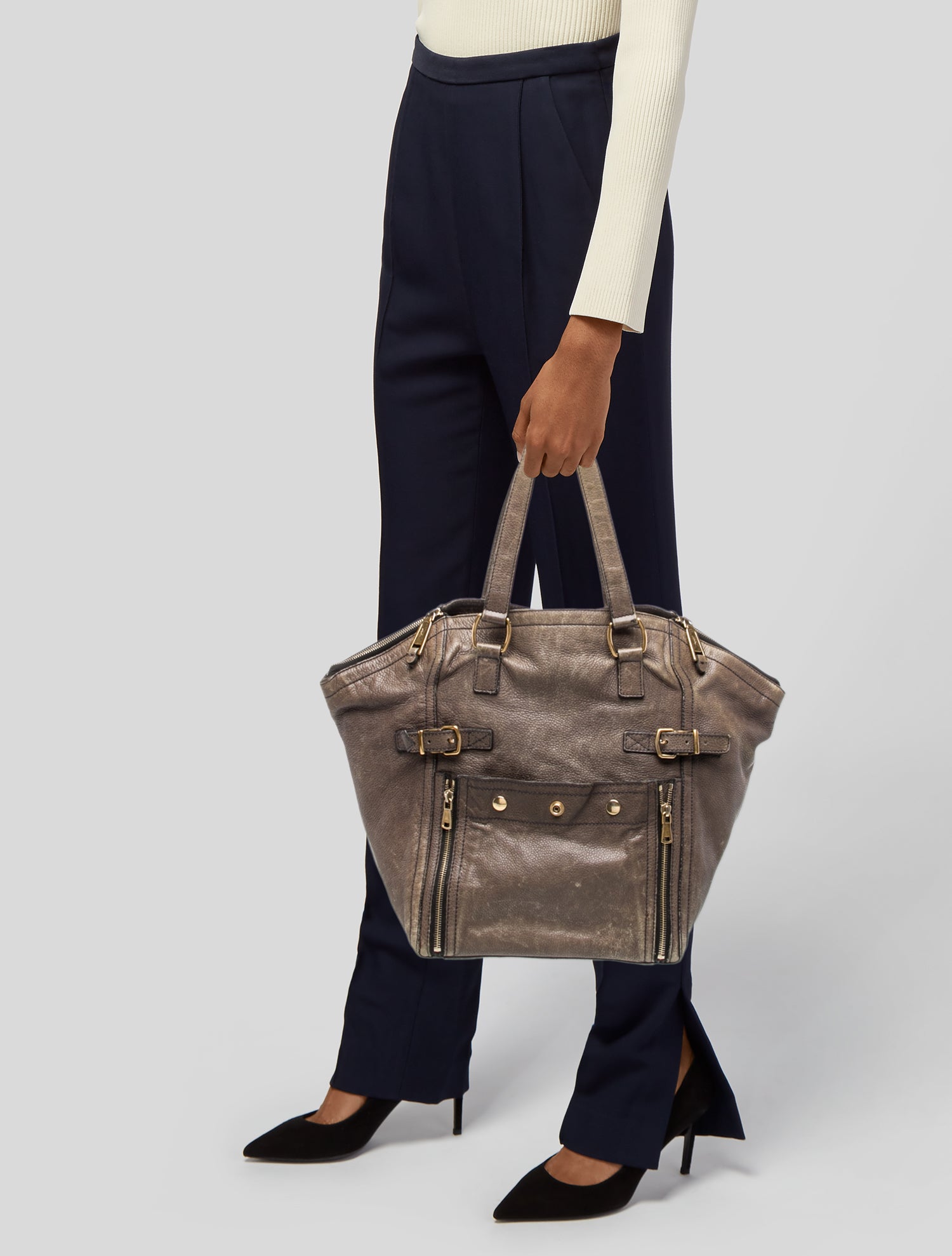 Yves Saint Laurent Leather Saint Laurent Downtown