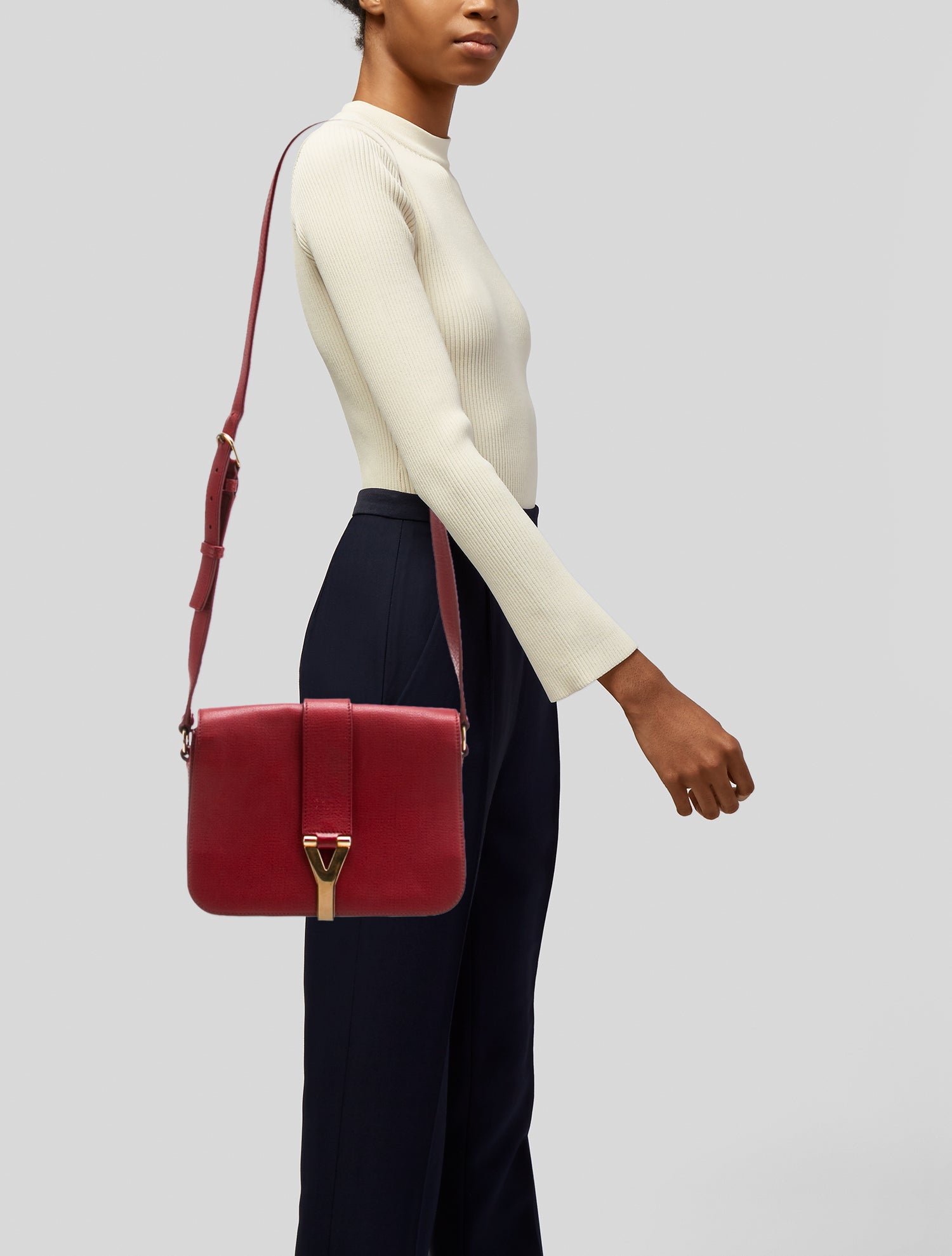 Yves Saint Laurent Leather Shoulder Bag