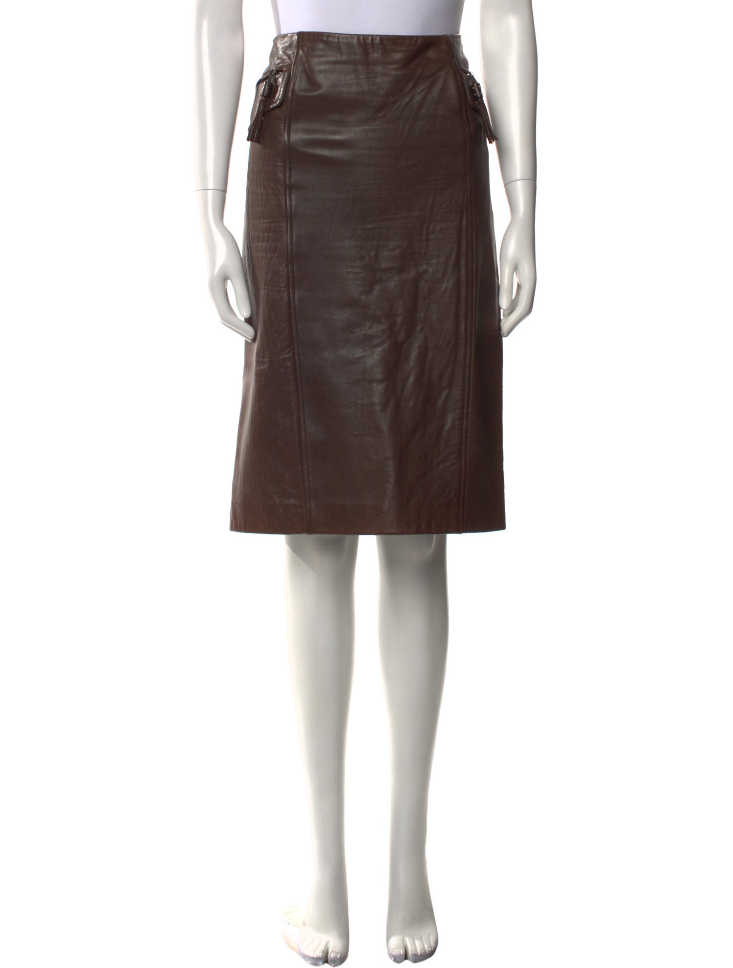 Yves Saint Laurent Rive Gauche Vintage Knee-Length Skirt