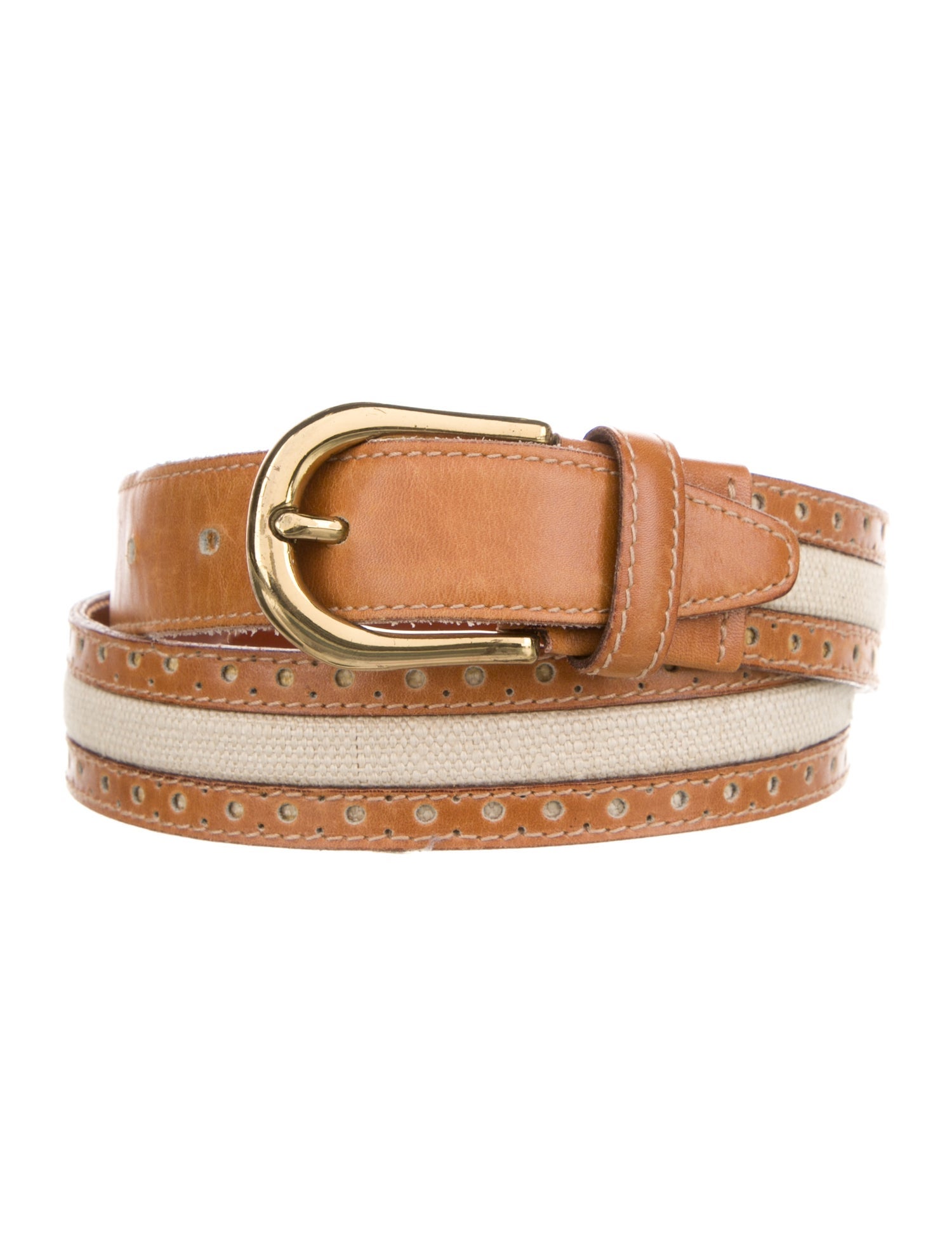 Yves Saint Laurent Leather Belt