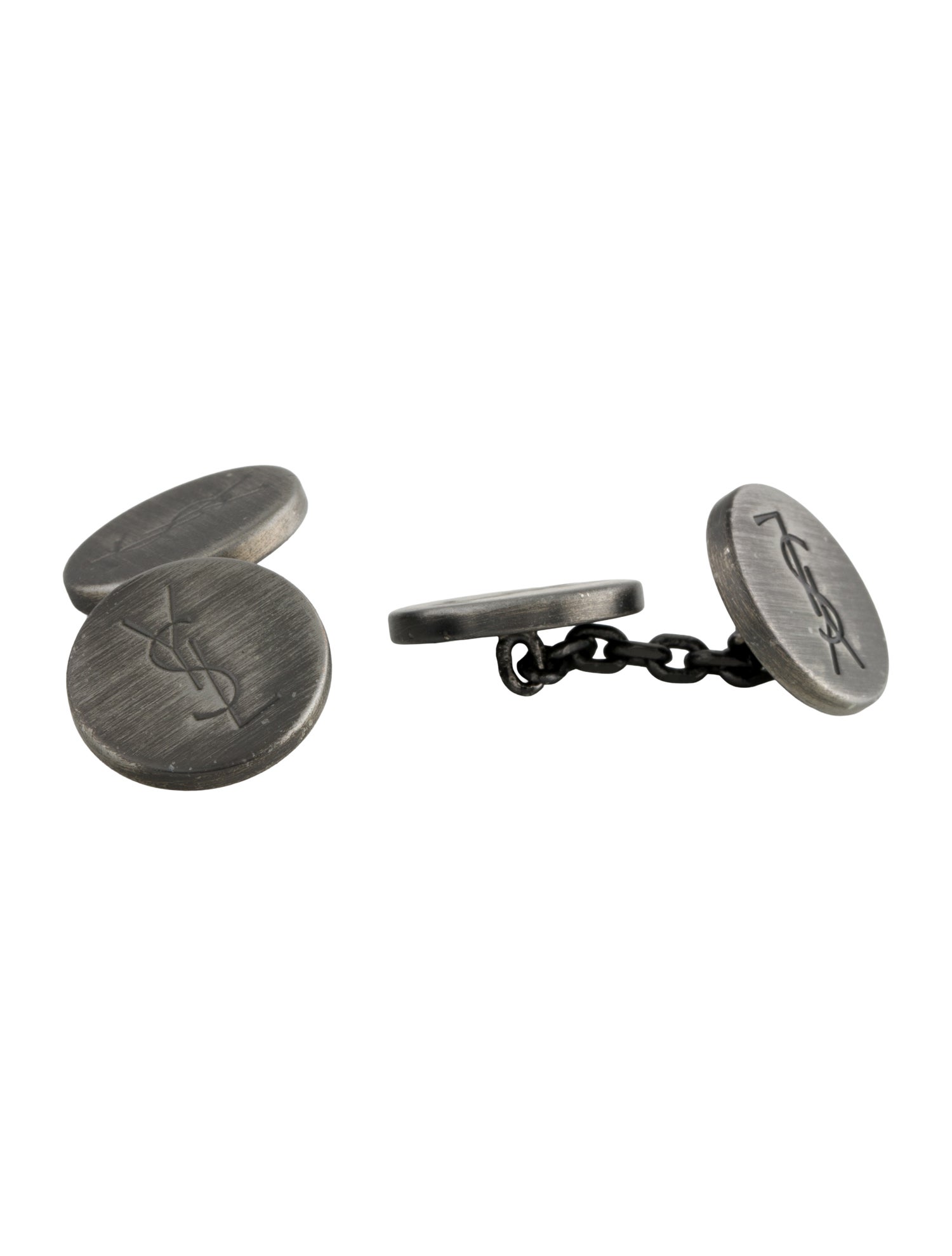 Yves Saint Laurent Logo Cufflinks
