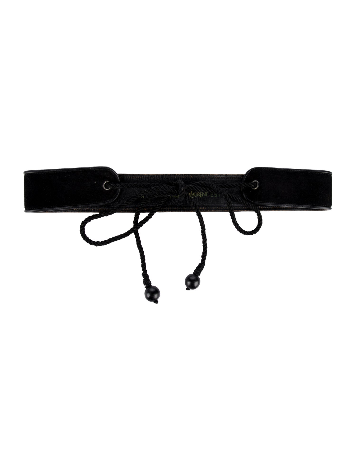 Yves Saint Laurent Suede Waist Belt