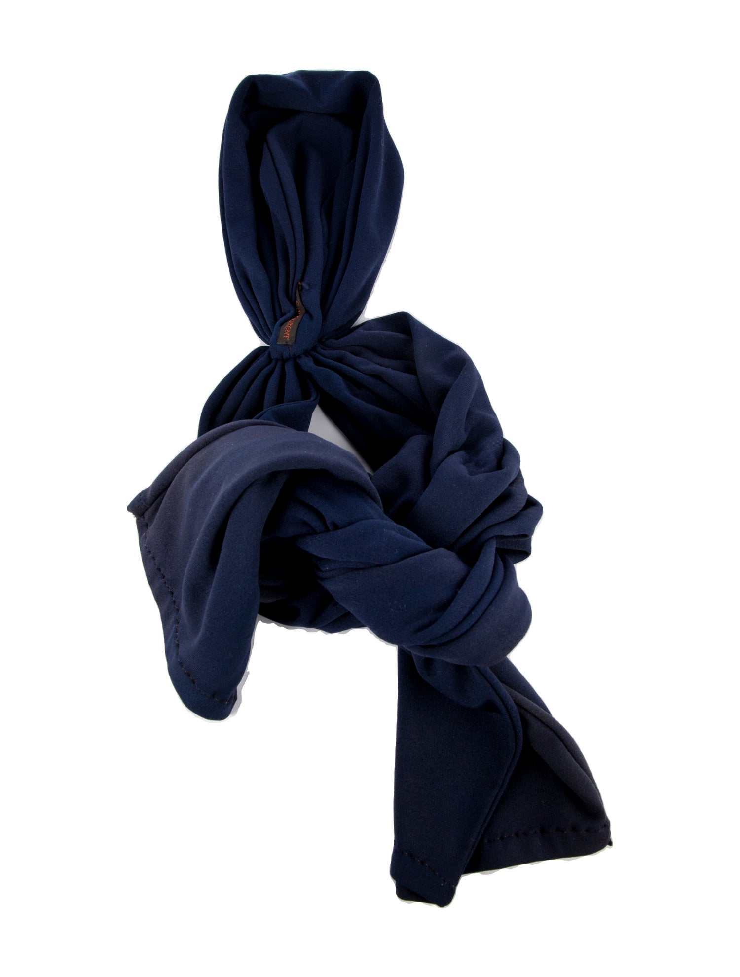 Yves Saint Laurent Cotton Blend Turban Hat