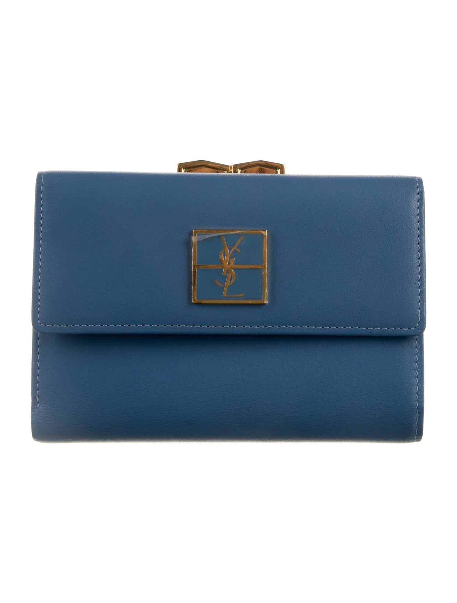 Yves Saint Laurent Leather Bifold Wallet
