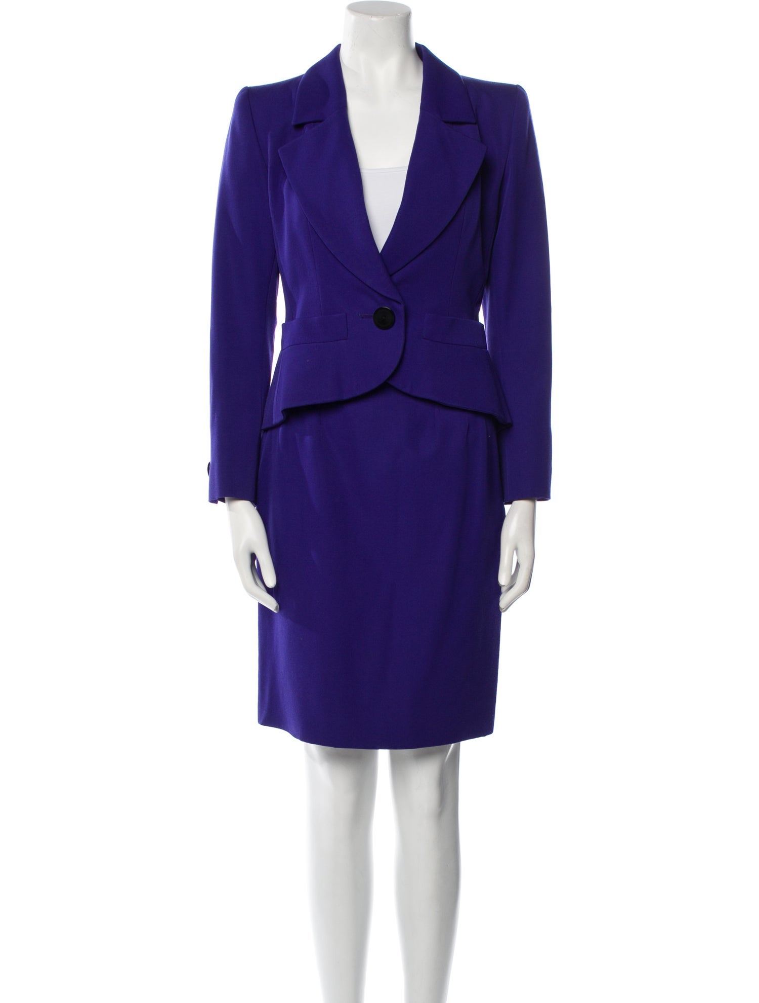 Yves Saint Laurent Rive Gauche Vintage 1995 Skirt Suit