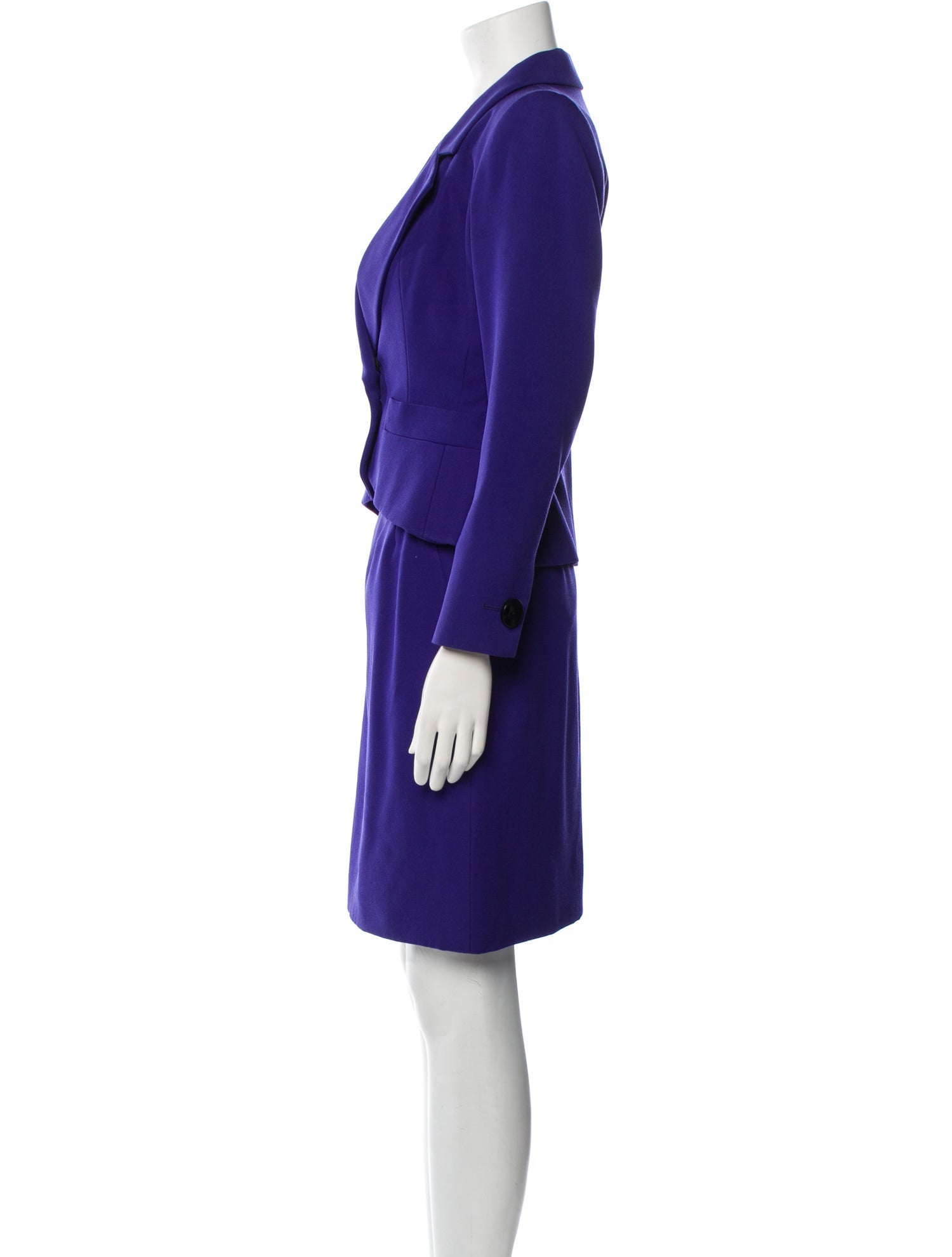 Yves Saint Laurent Rive Gauche Vintage 1995 Skirt Suit