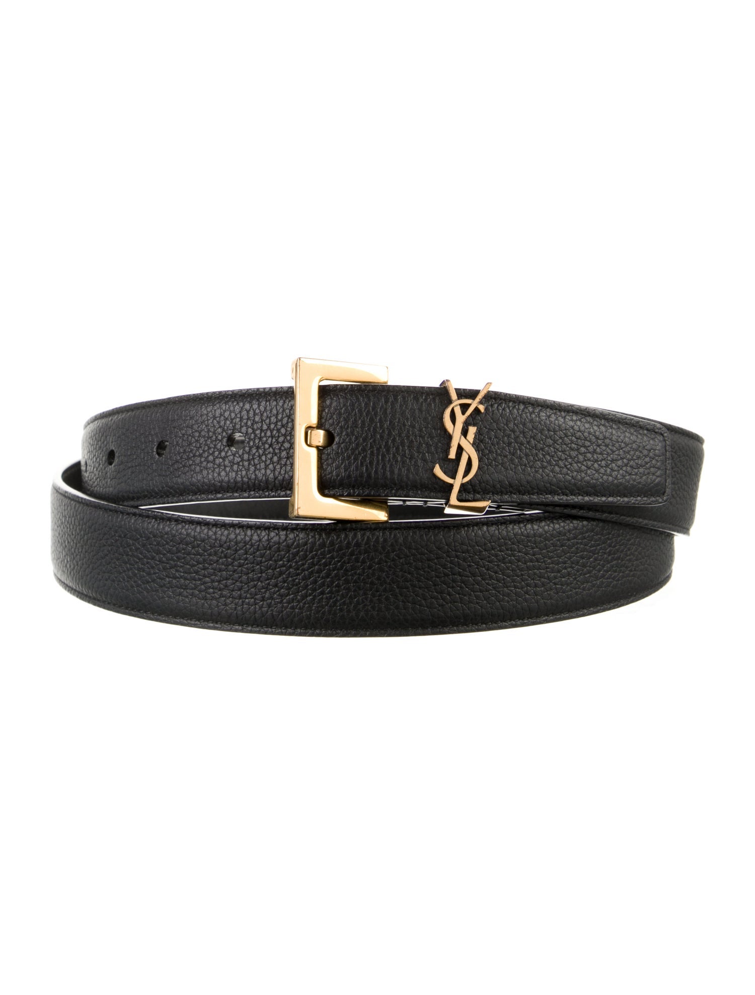 Yves Saint Laurent Leather Belt