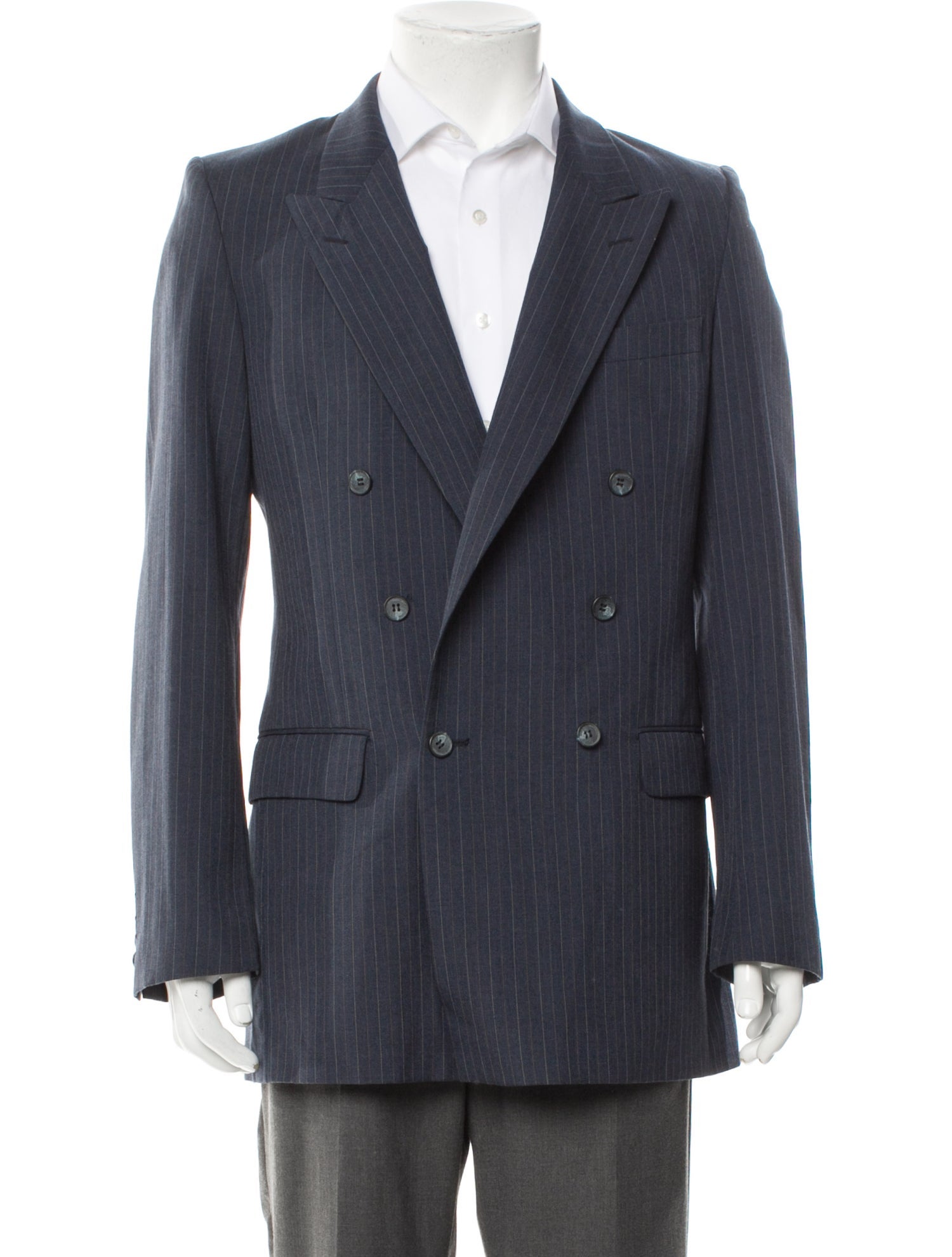 Yves Saint Laurent Striped Blazer