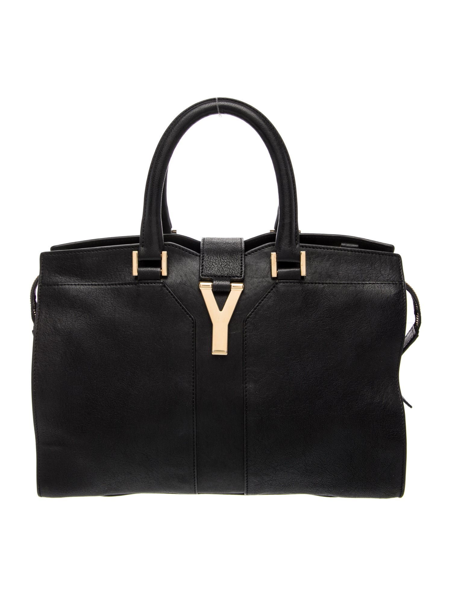 Yves Saint Laurent Leather Top Handle Bag