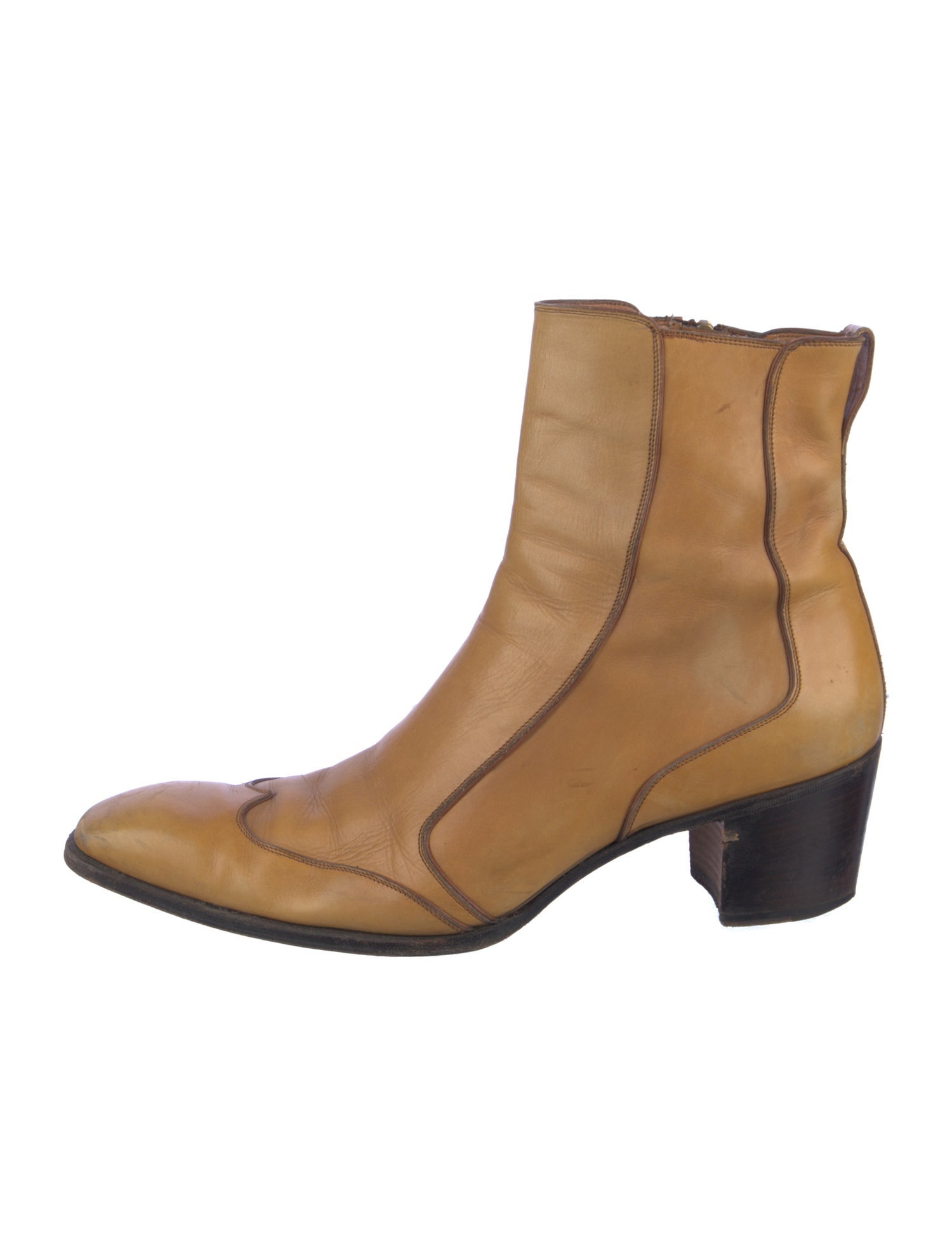 Yves Saint Laurent Leather Boots