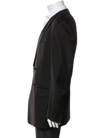 Yves Saint Laurent Solid Wool Blazer