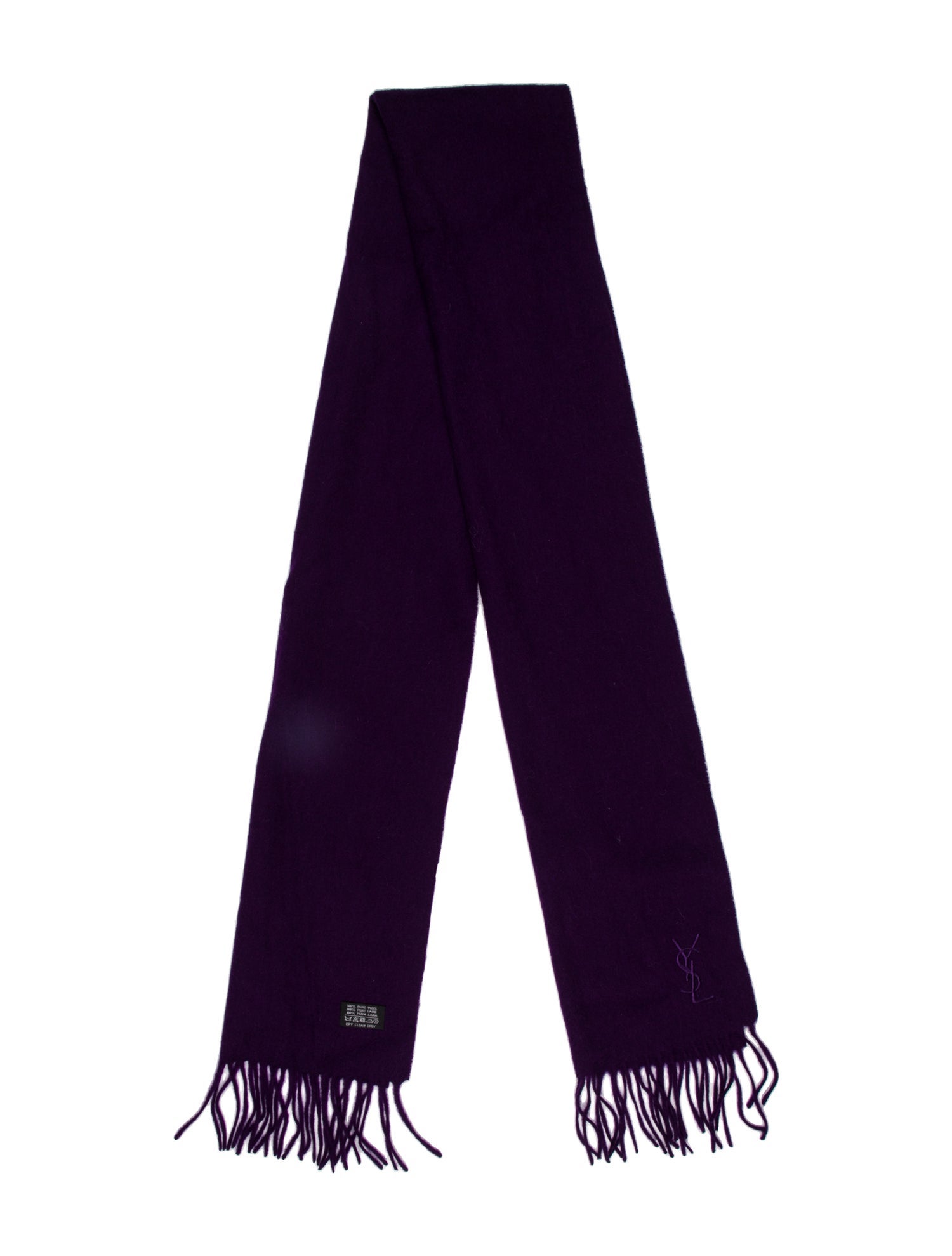 Yves Saint Laurent Wool Scarf