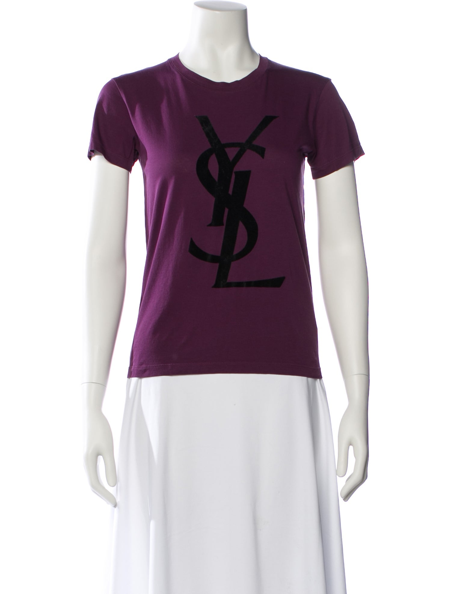 Yves Saint Laurent 2012 Cassandre Logo T-Shirt