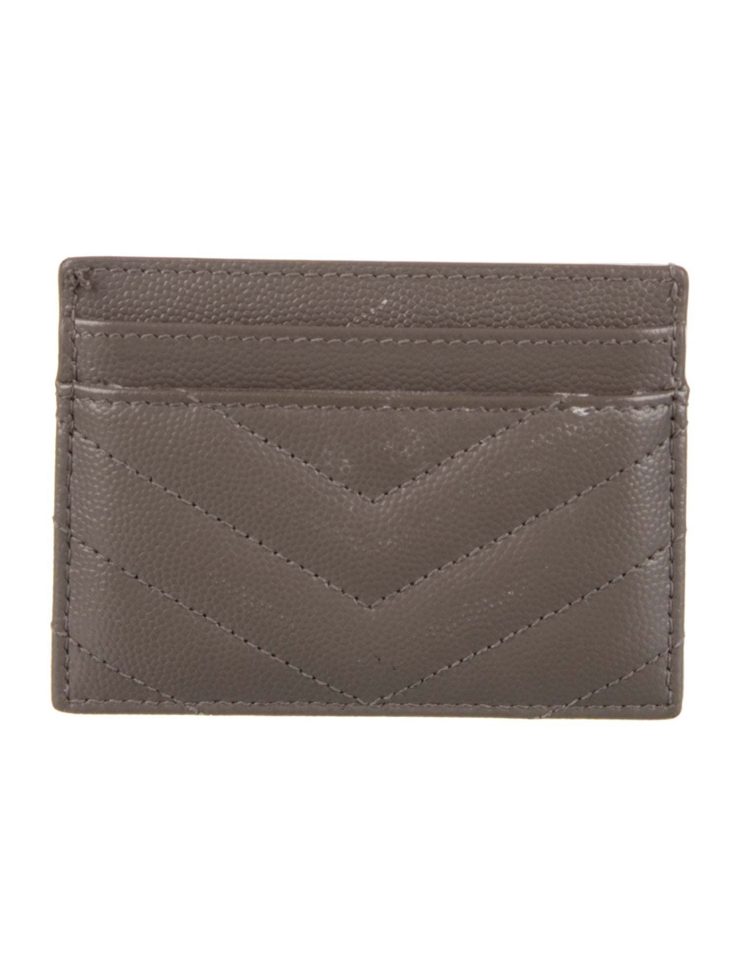 Yves Saint Laurent Leather Card Holder