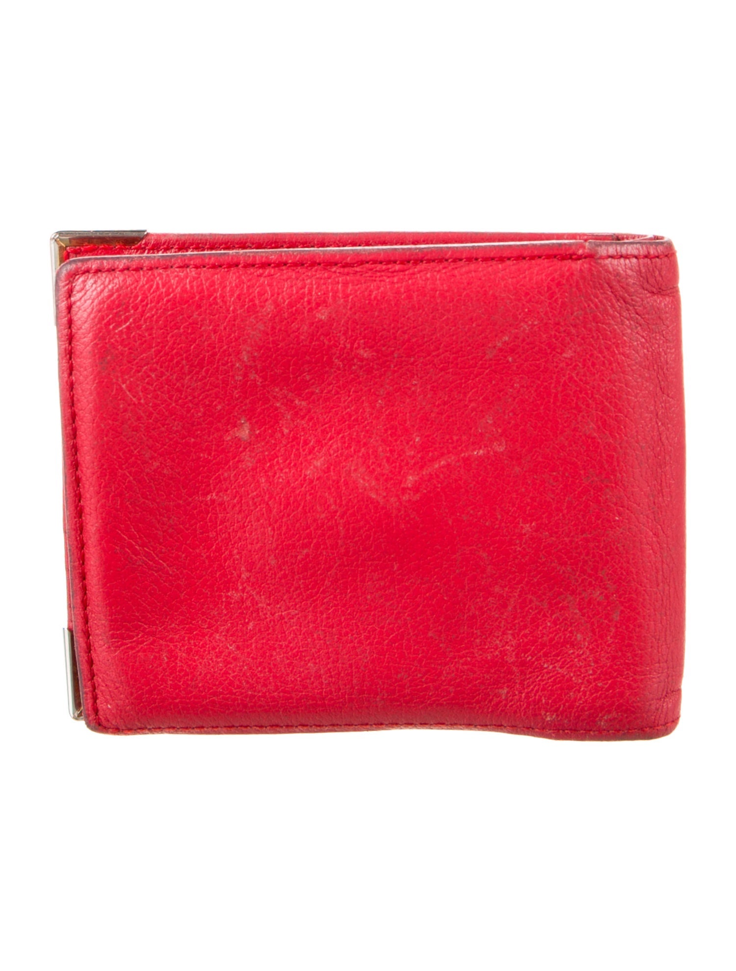 Yves Saint Laurent Leather Printed Wallet