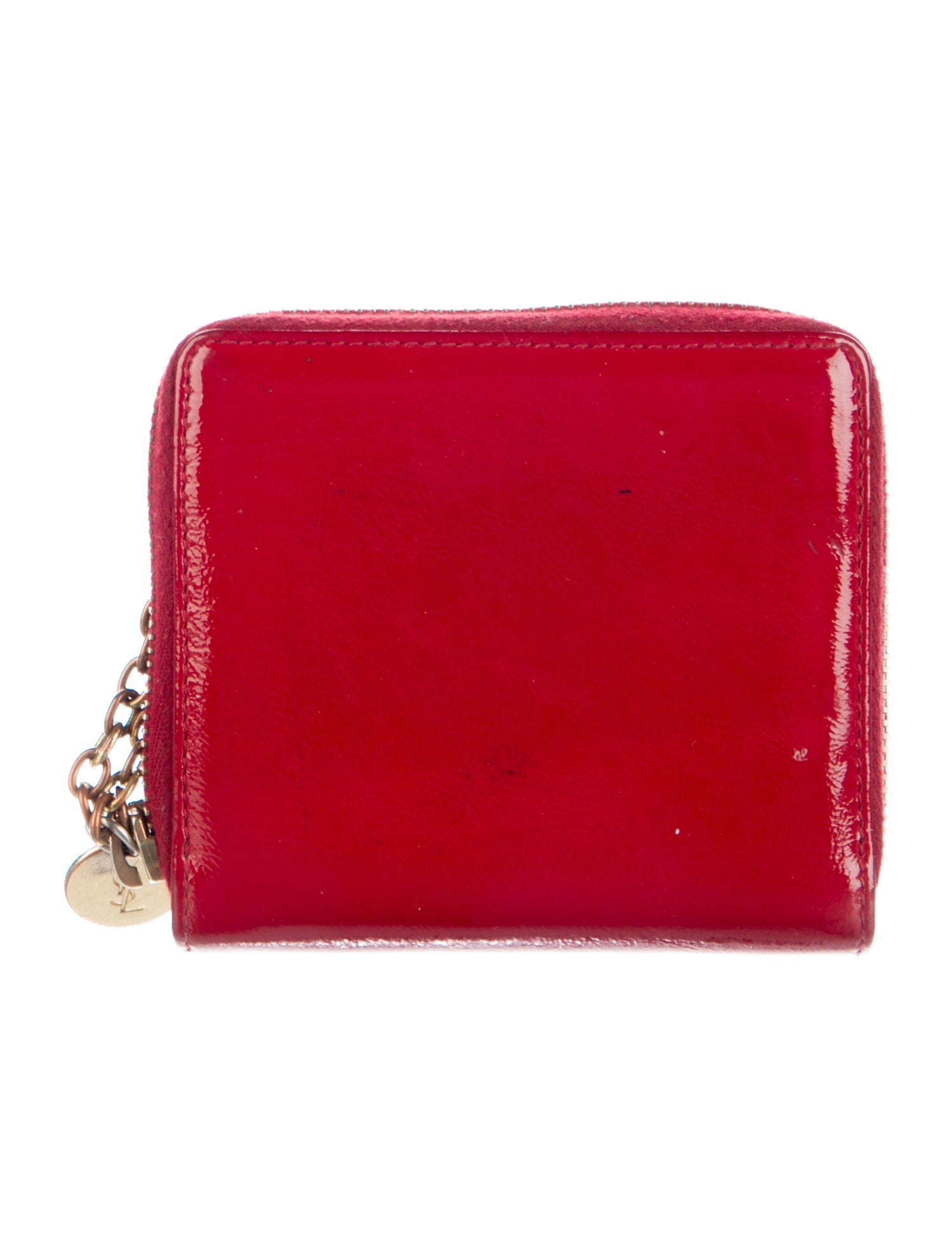 Yves Saint Laurent Patent Leather Wallet