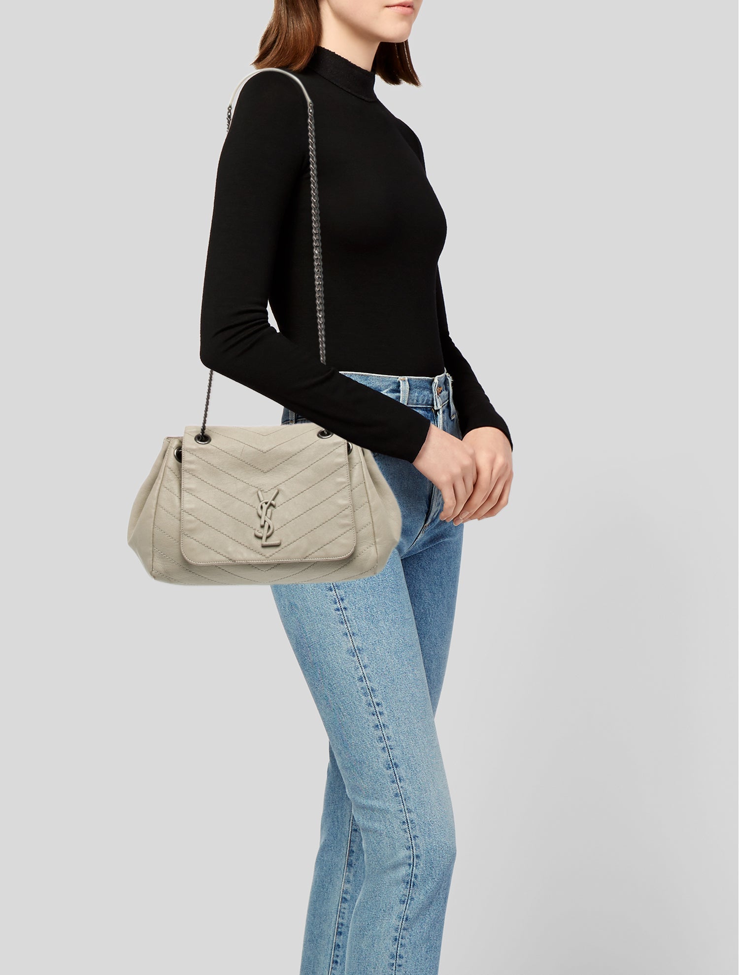 Saint Laurent Leather Nolita Large