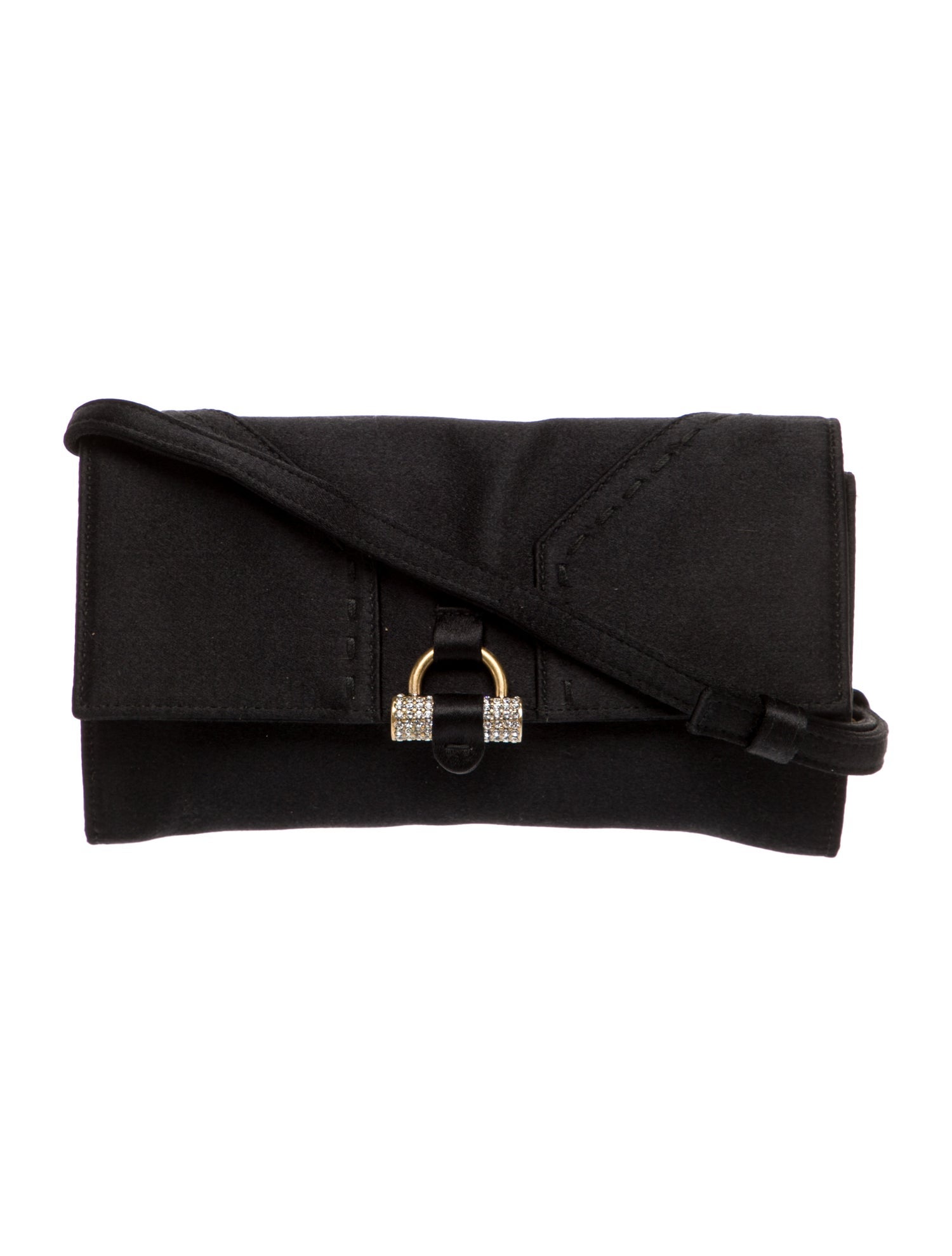 Yves Saint Laurent Satin Shoulder Bag Vintage