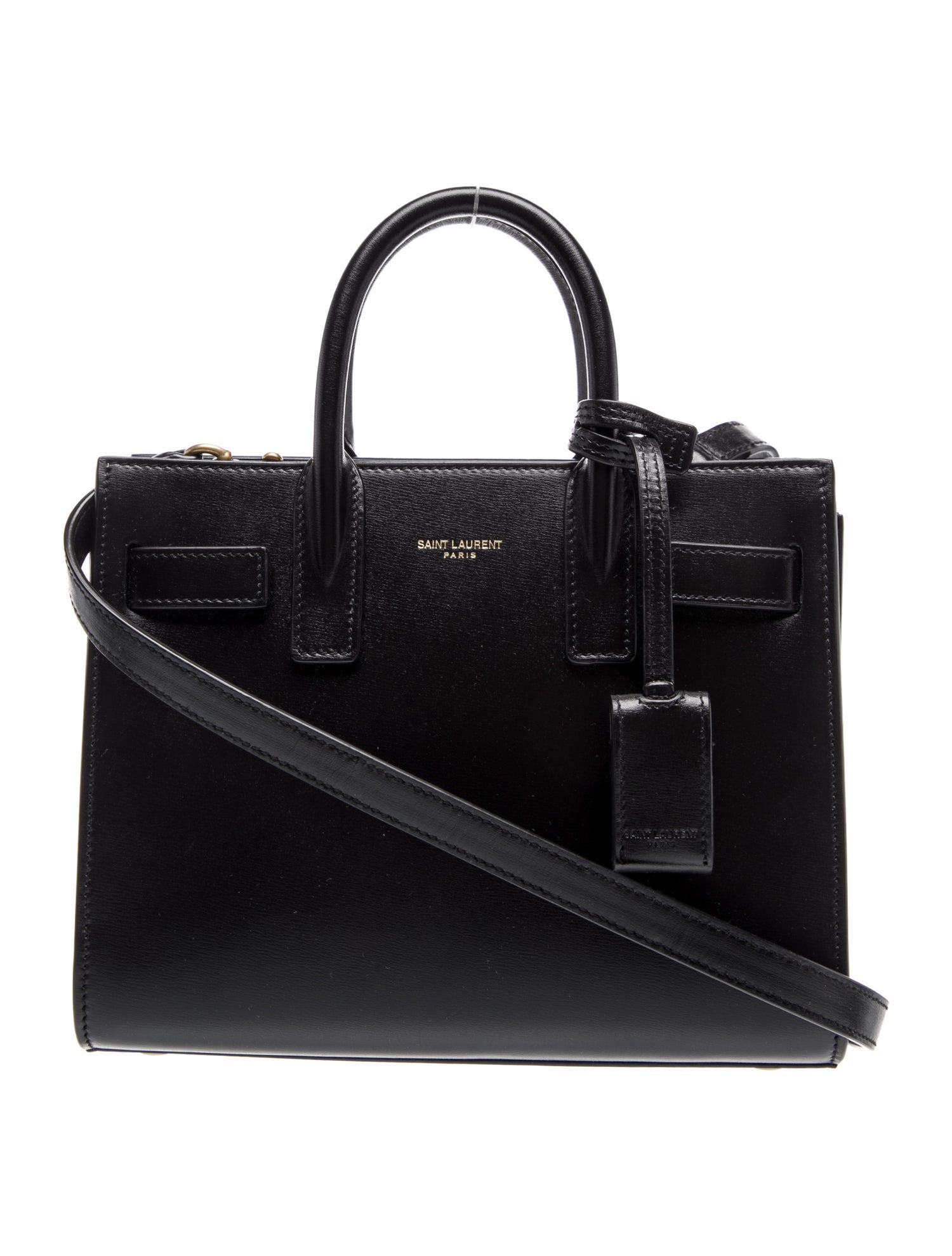 Saint Laurent Leather Sac De Jour Nano 2023