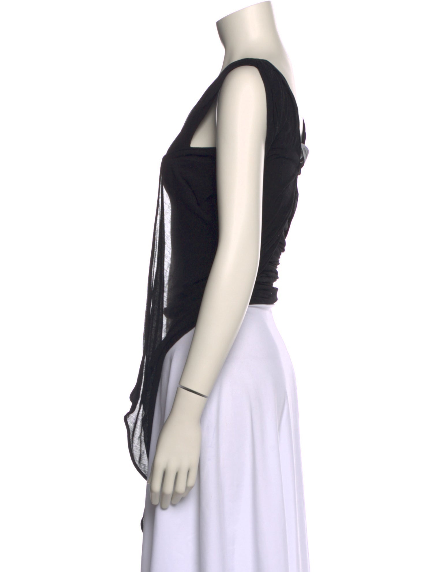 Yves Saint Laurent Rive Gauche Vintage 2000's Crop Top