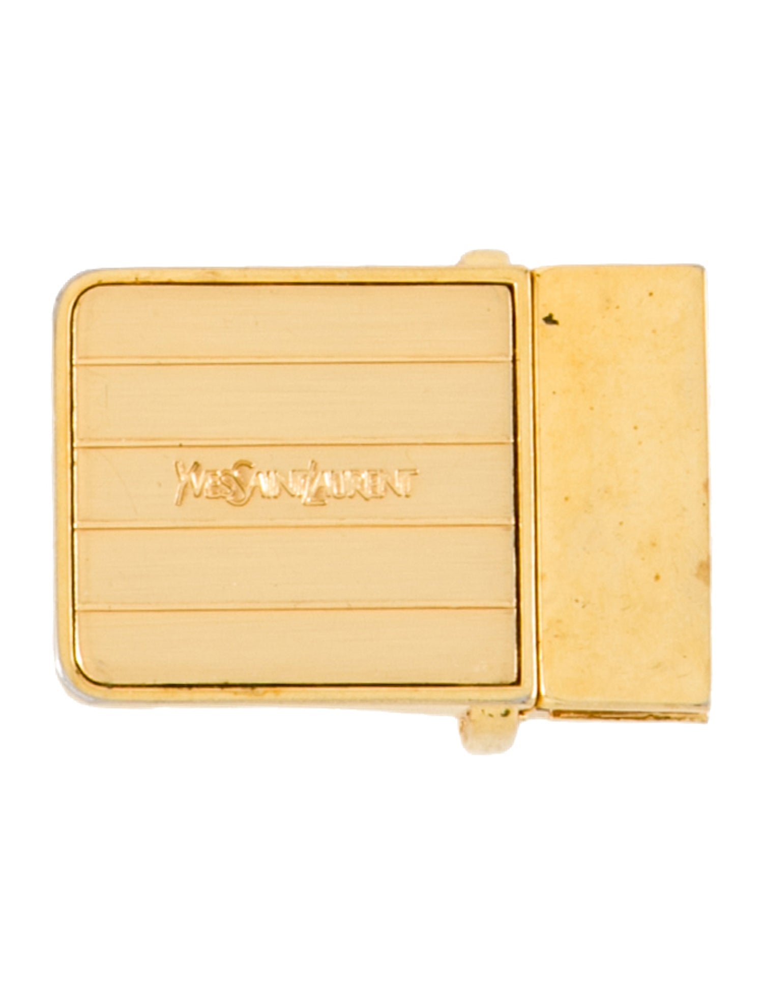 Yves Saint Laurent Metallic Buckle
