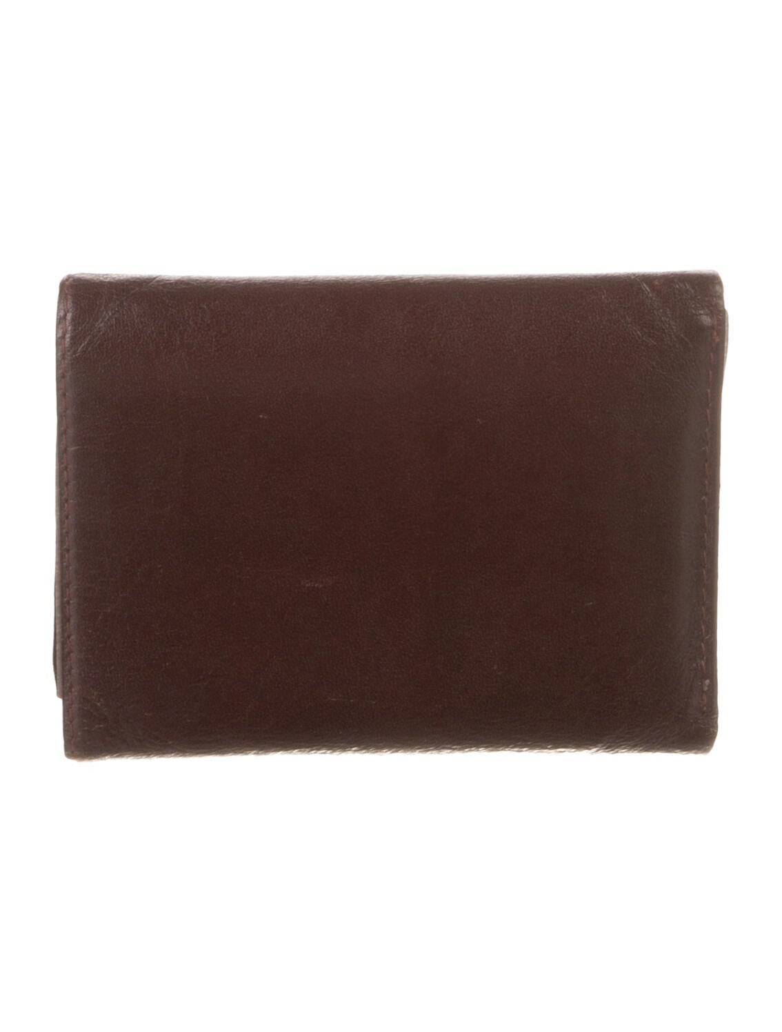 Yves Saint Laurent Leather Trifold Wallet
