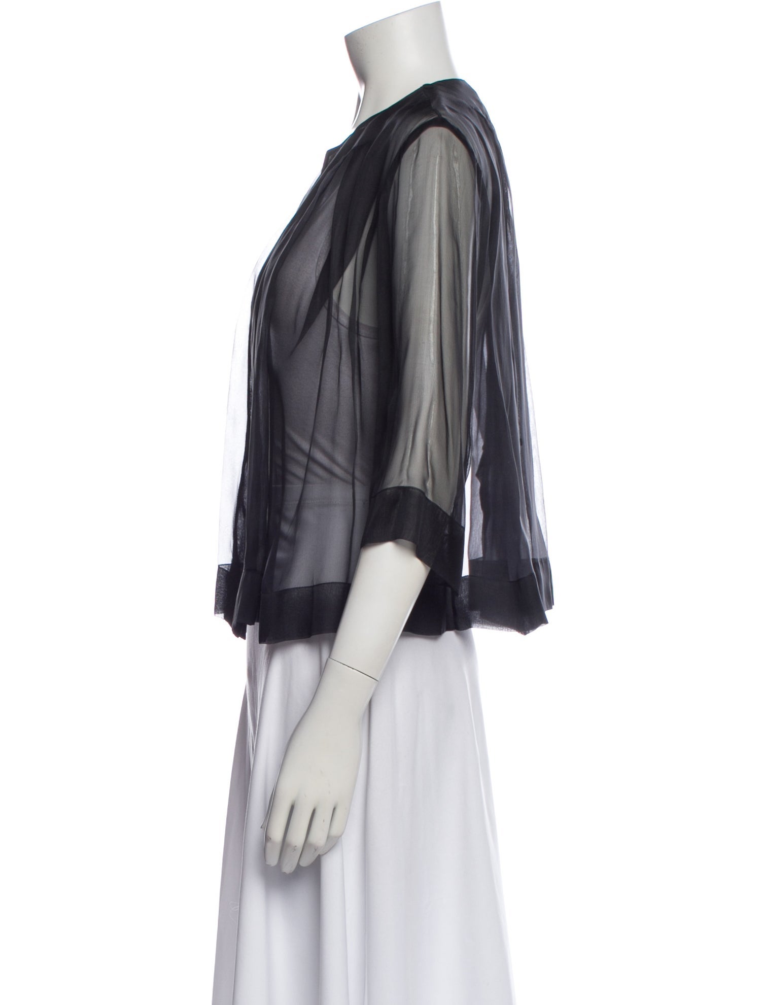 Yves Saint Laurent Silk Evening Jacket