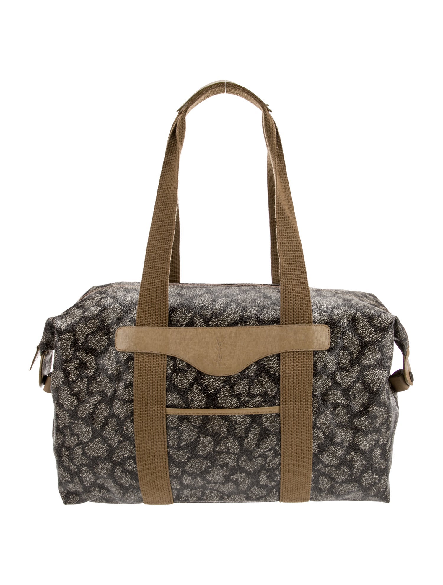 Maison Margiela Leather Duffle Bag - Blue Luggage and Travel