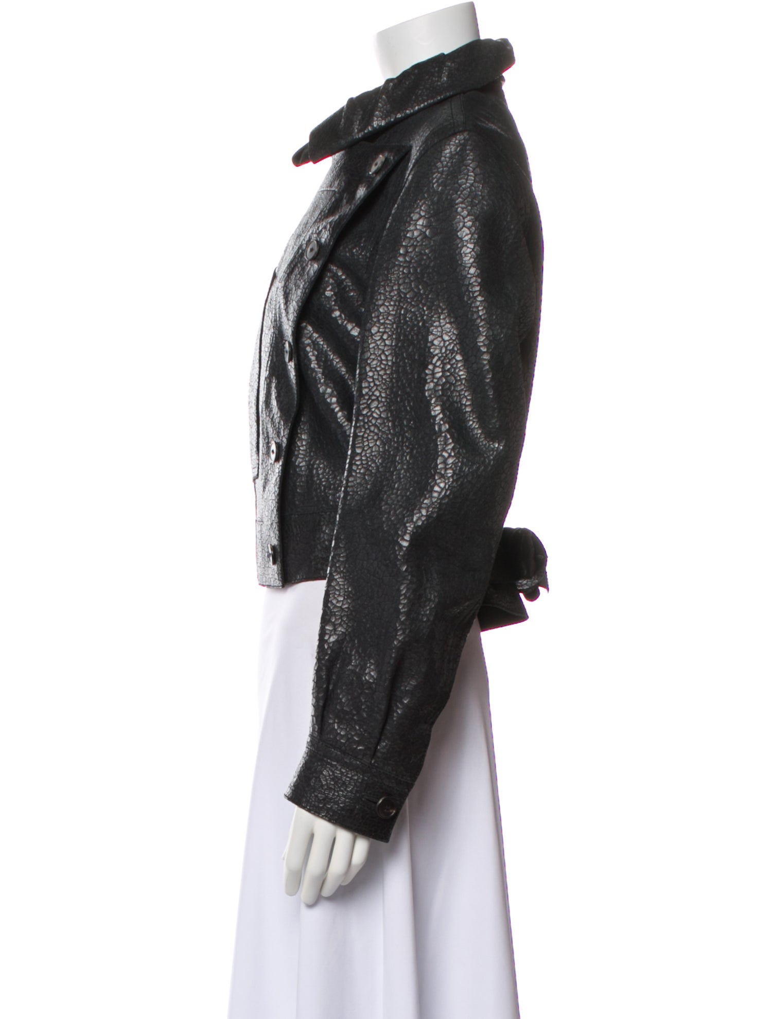 Yves Saint Laurent Rive Gauche Vintage 2000's Biker Jacket