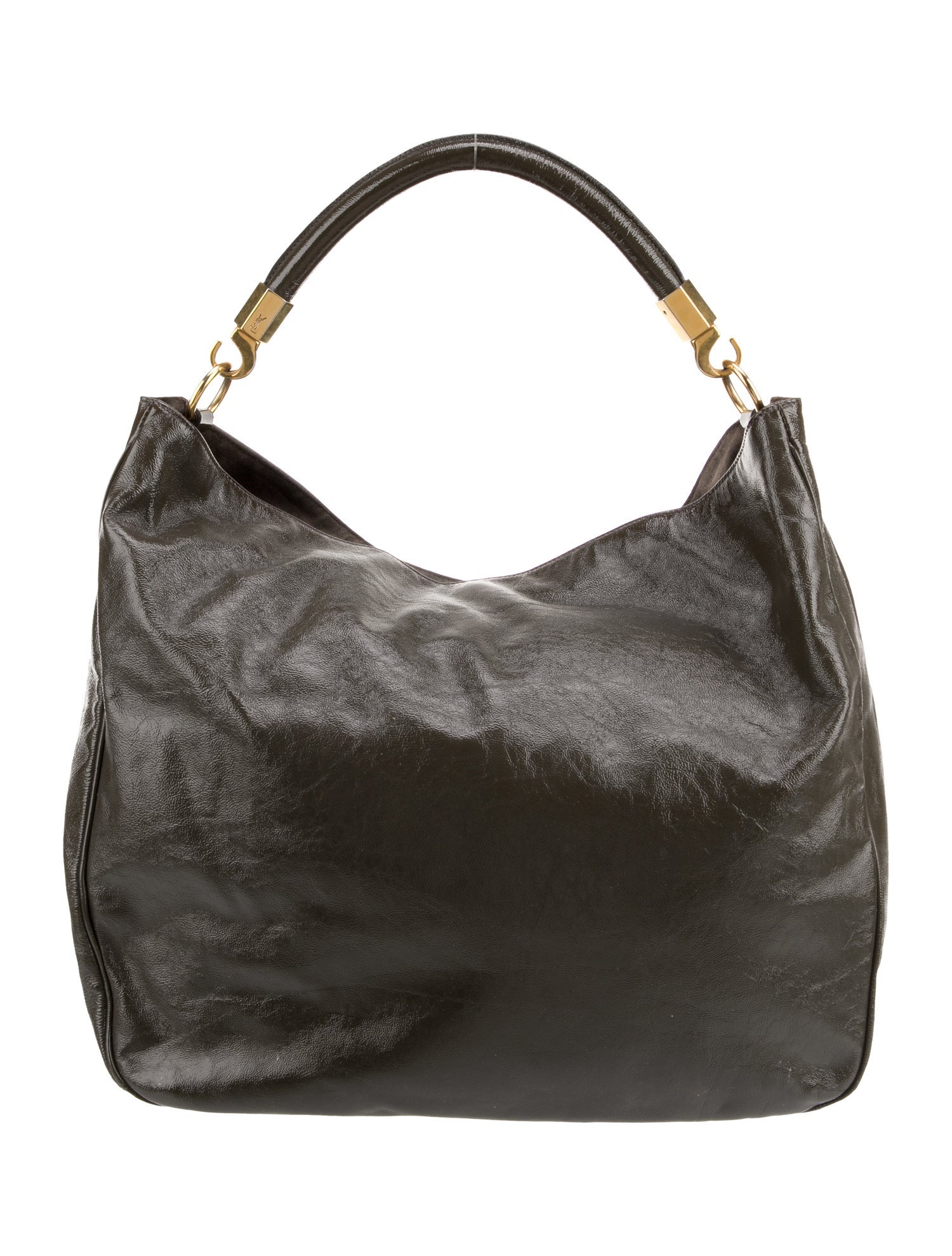 Yves Saint Laurent Patent Leather Hobo
