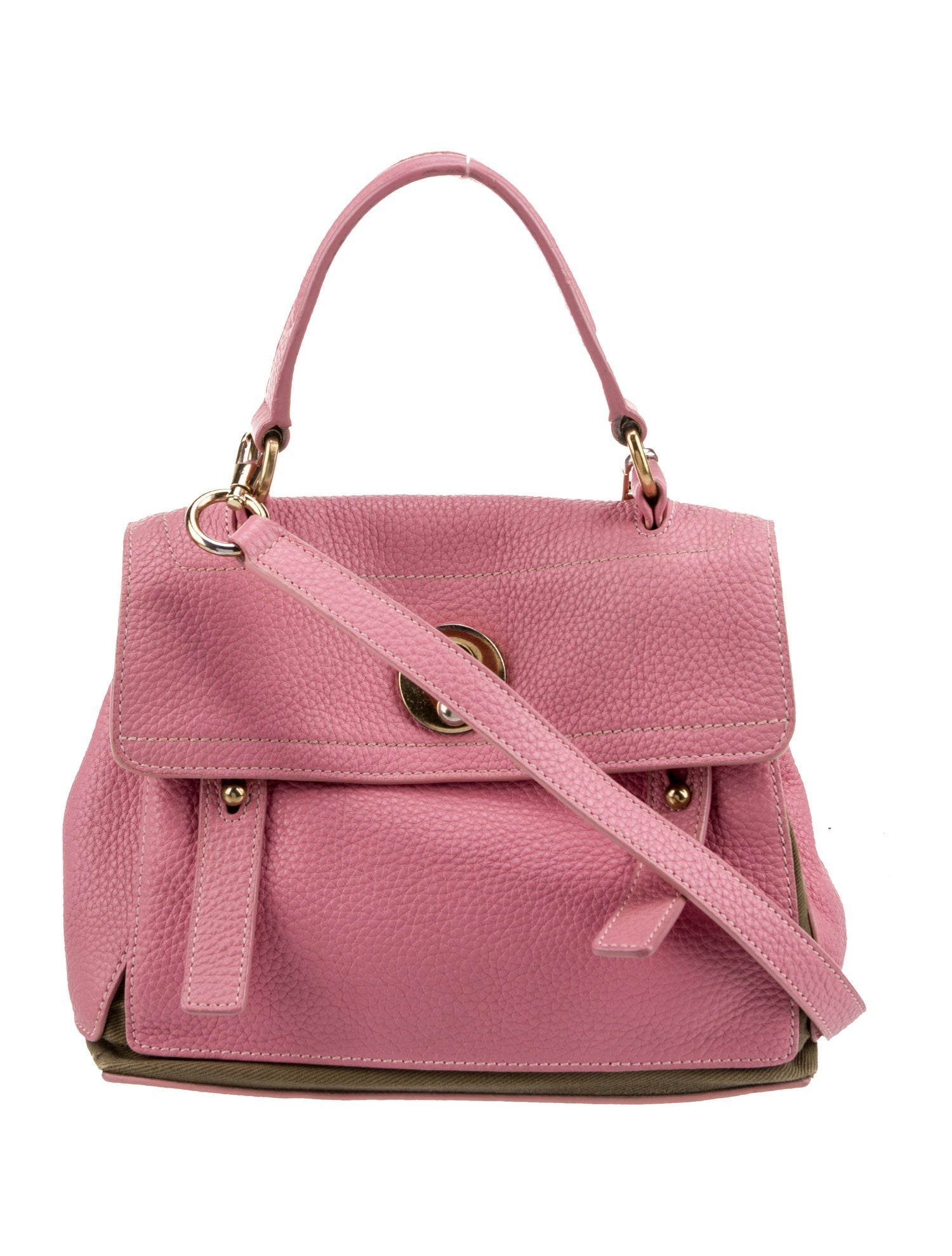 Yves Saint Laurent Leather Top Handle Bag