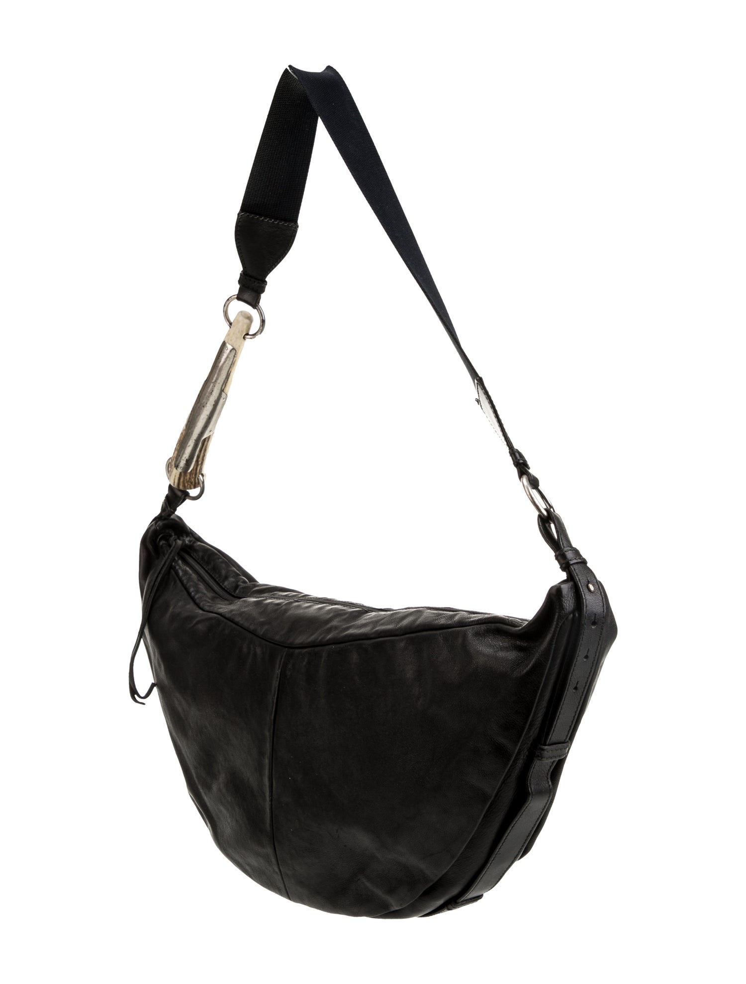 Yves Saint Laurent Leather Messenger Bag