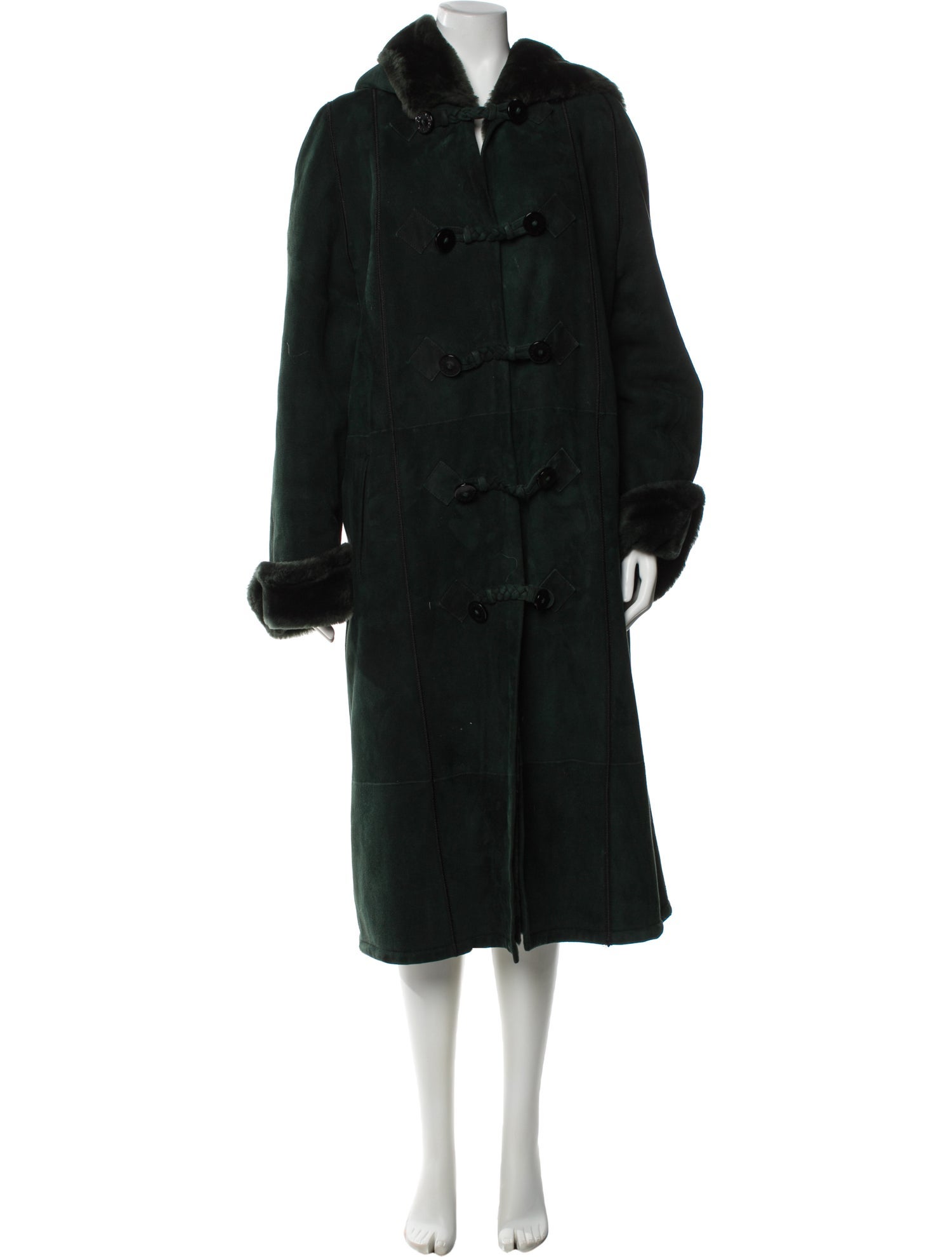 Yves Saint Laurent 1990's Fourrures Fur Coat