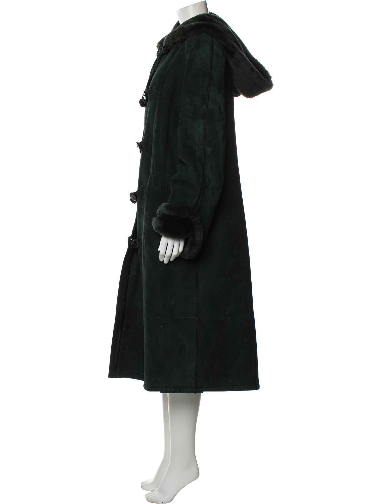 Yves Saint Laurent 1990's Fourrures Fur Coat