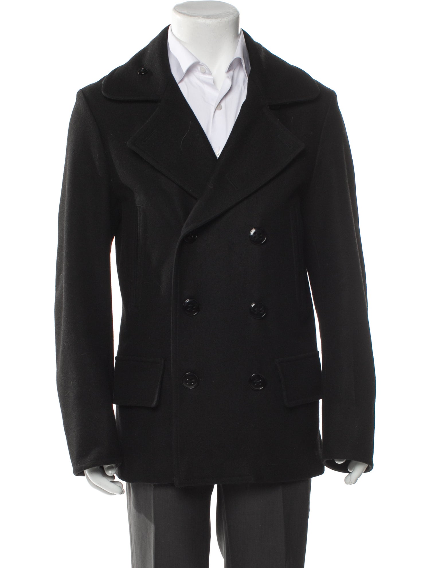 Yves Saint Laurent Vintage 2010 Peacoat