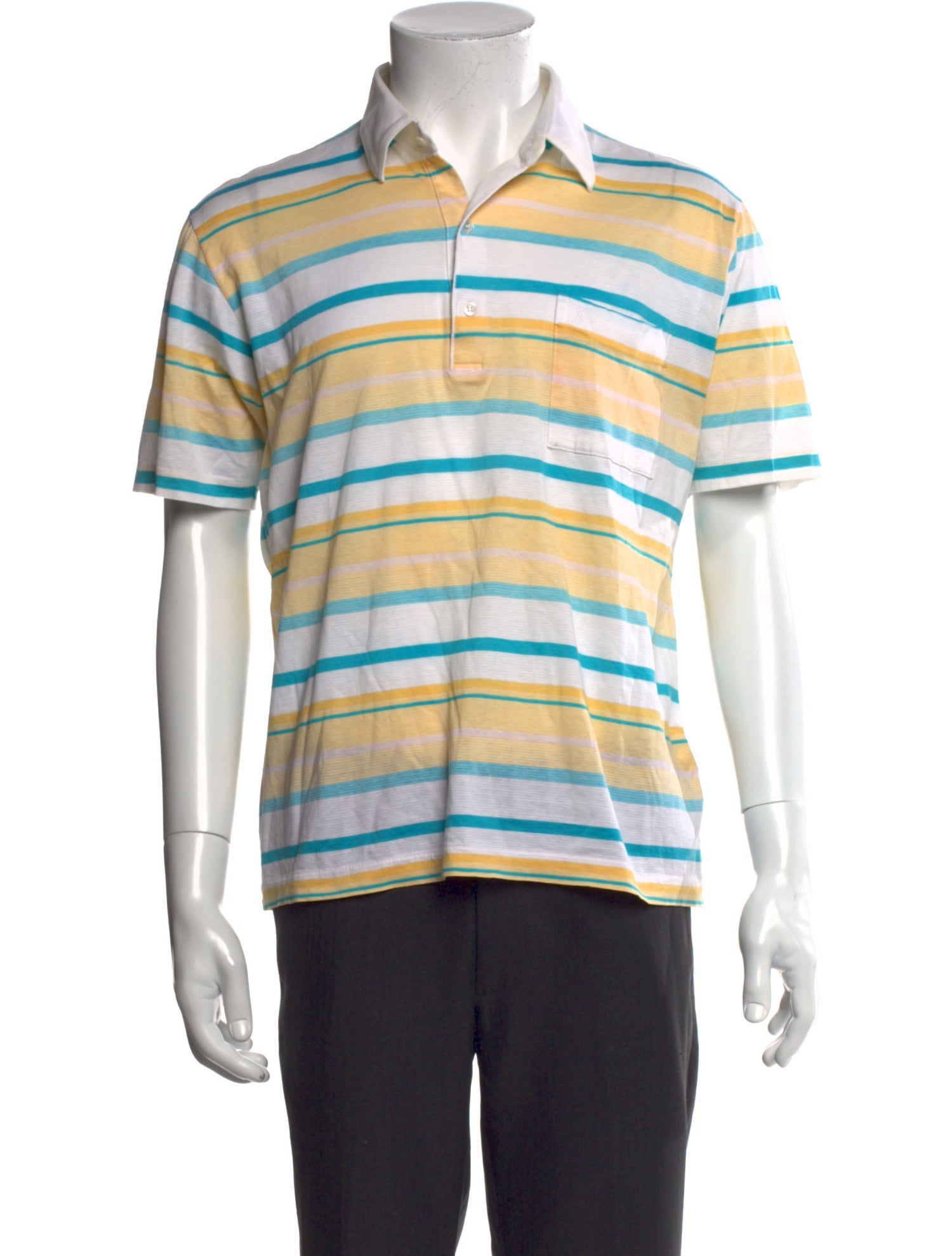 Yves Saint Laurent Vintage Late 1980's - Early 1990's Polo Shirt