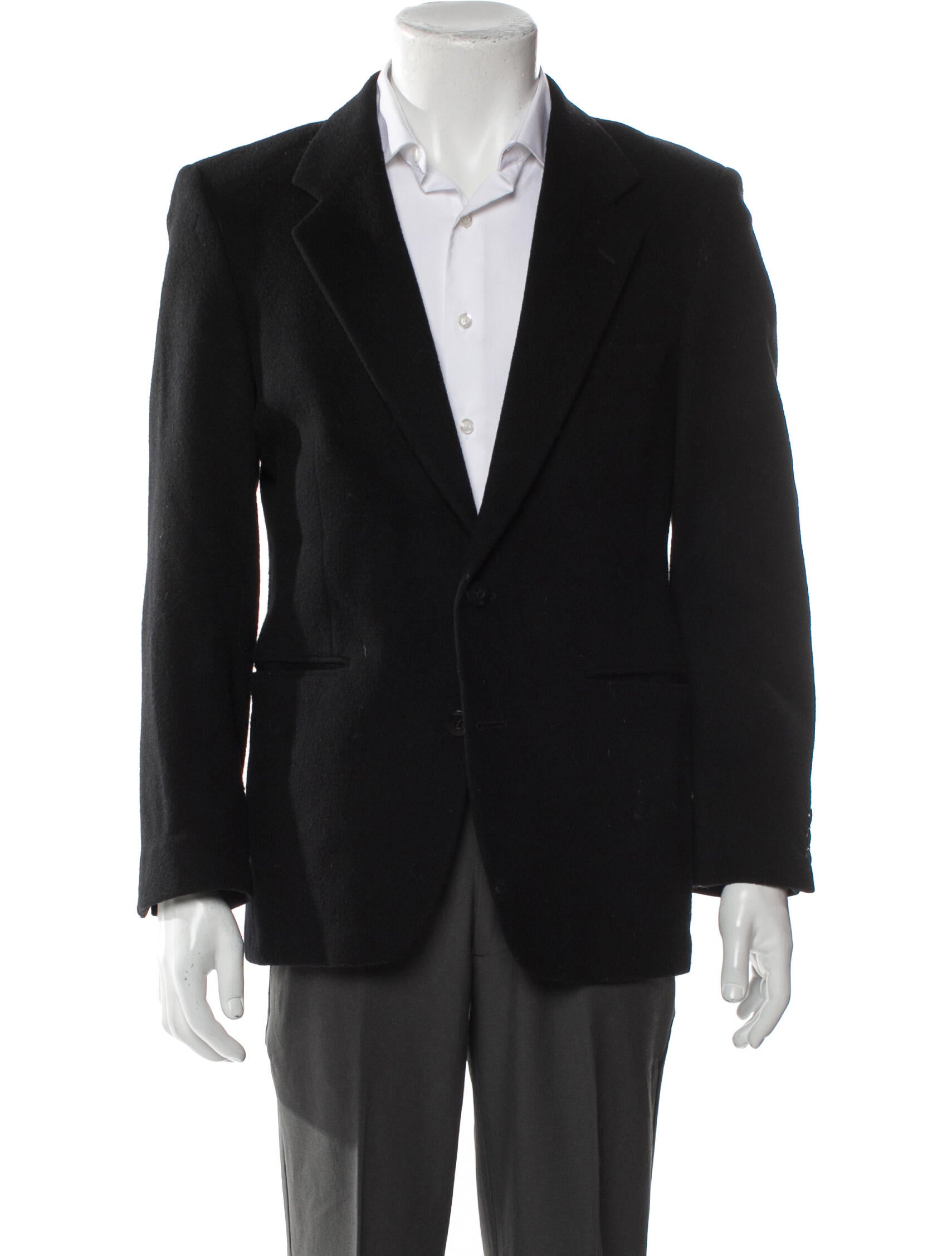 Yves Saint Laurent Embroidered Accent Blazer