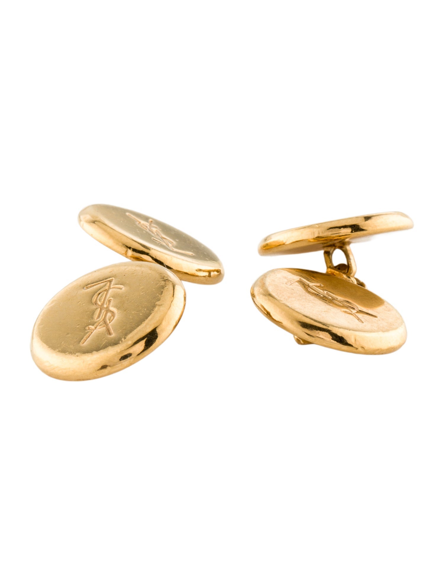 Yves Saint Laurent Chain Cufflinks