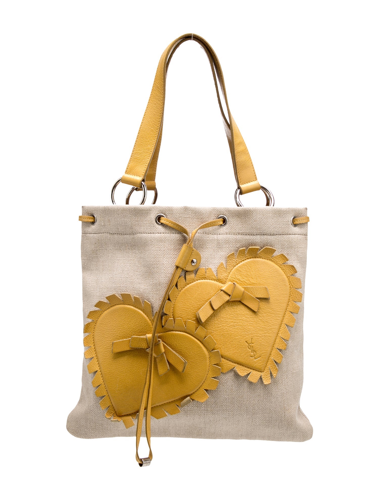 Yves Saint Laurent Canvas Shoulder Bag