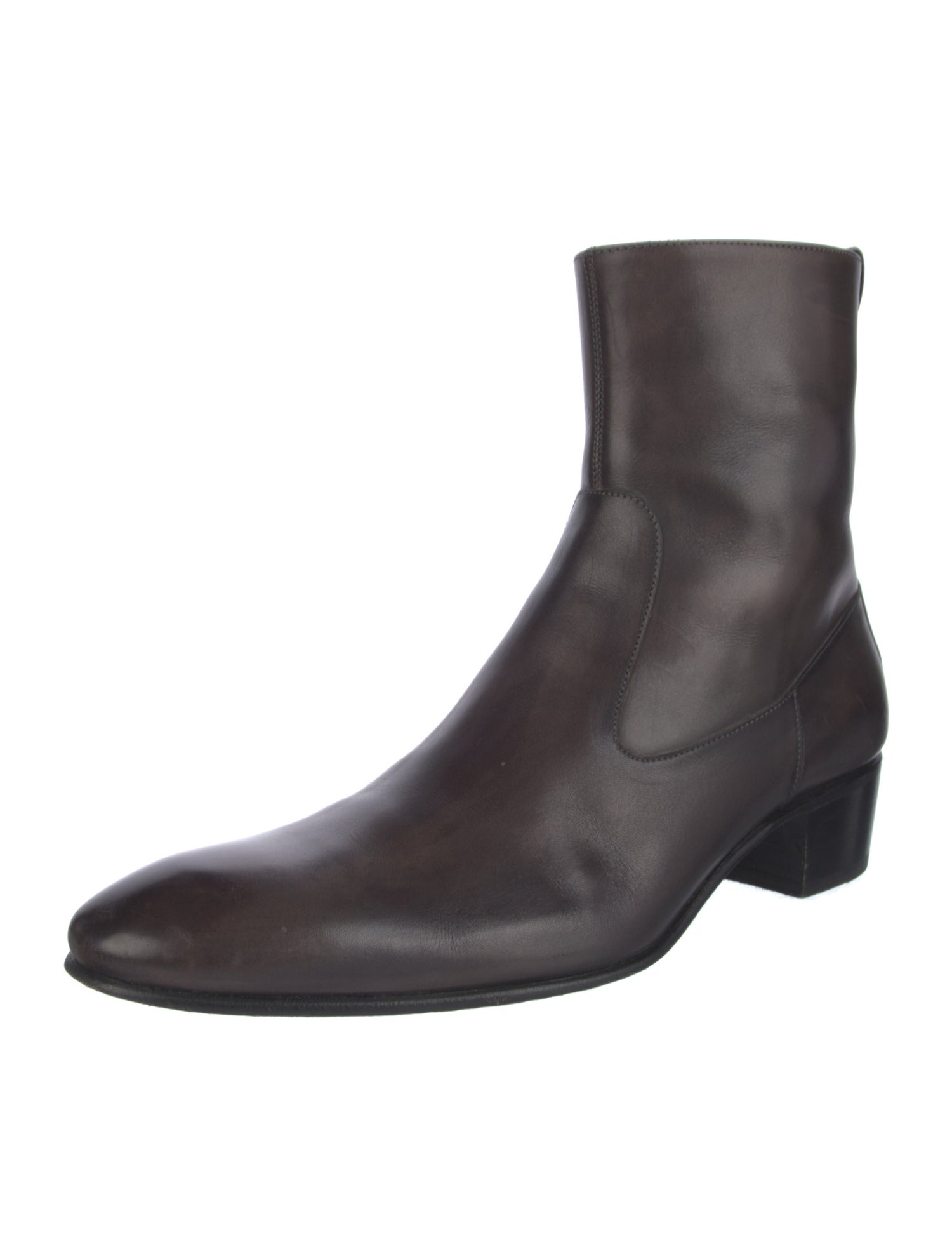 Yves Saint Laurent Leather Boots