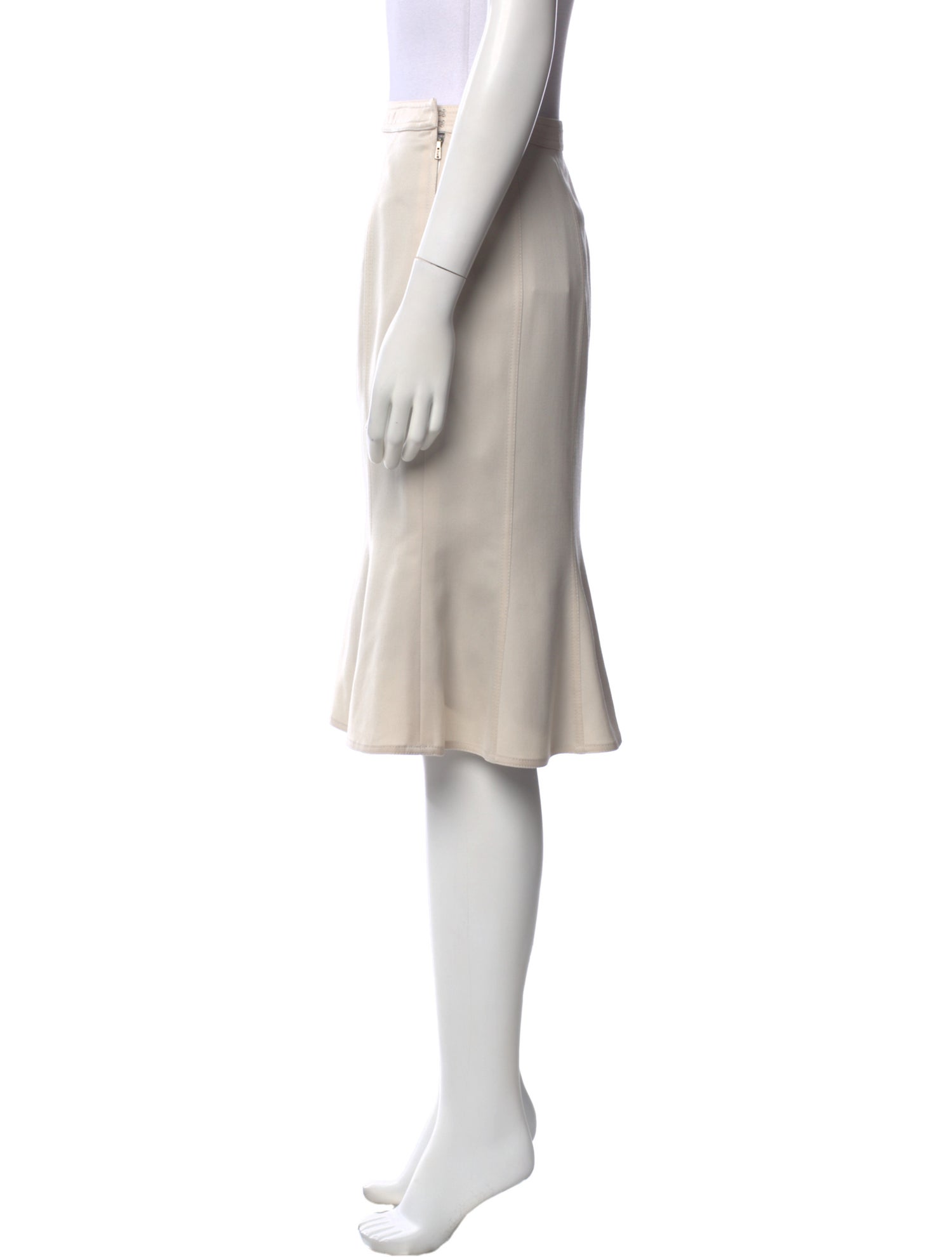 Yves Saint Laurent Rive Gauche Vintage Knee-Length Skirt