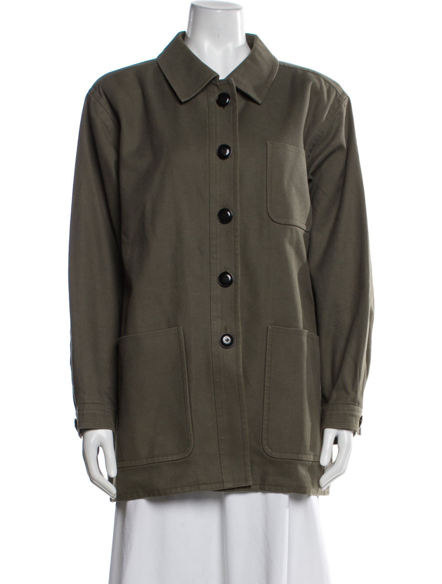 Yves Saint Laurent Rive Gauche Vintage 1990's Utility Jacket