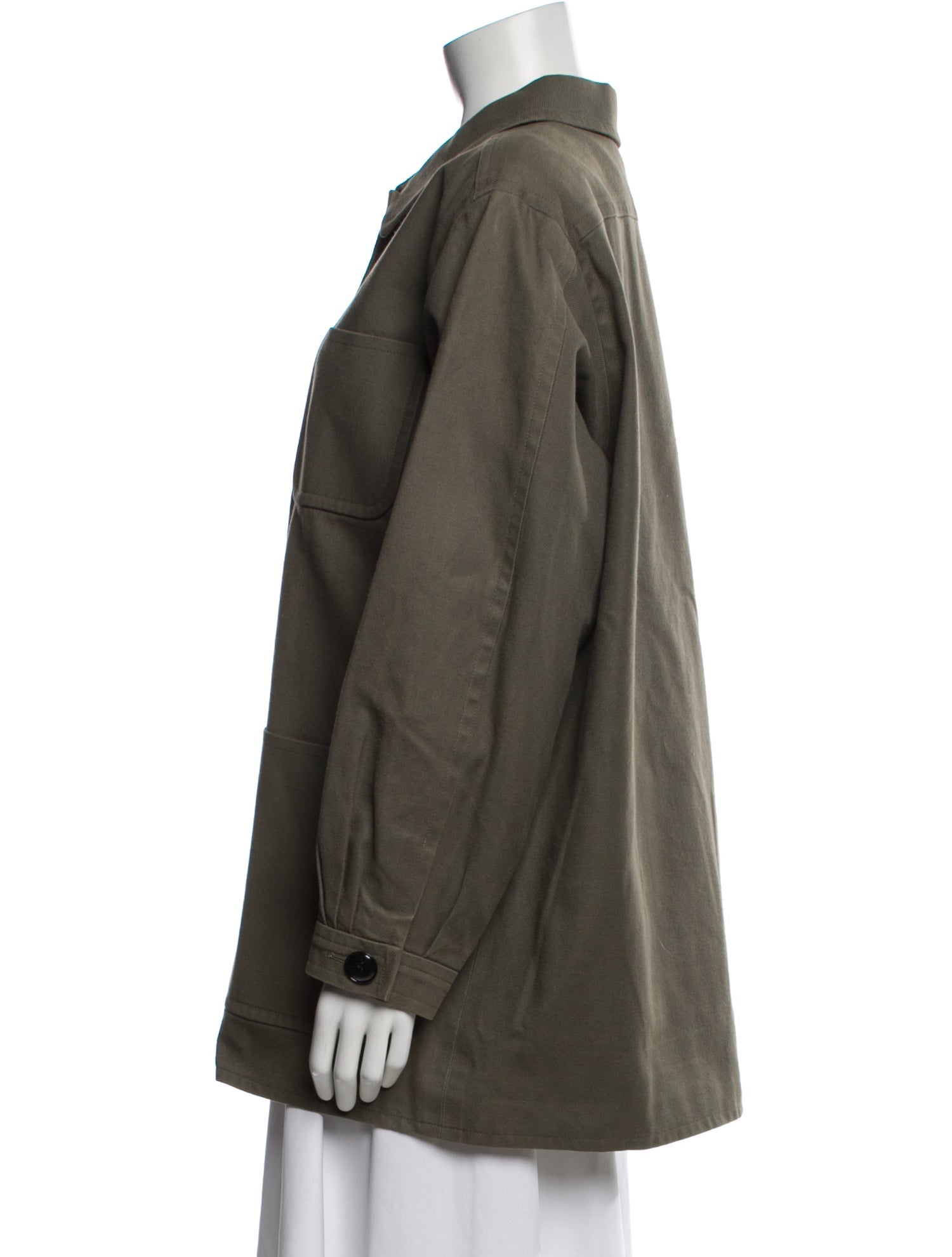 Yves Saint Laurent Rive Gauche Vintage 1990's Utility Jacket